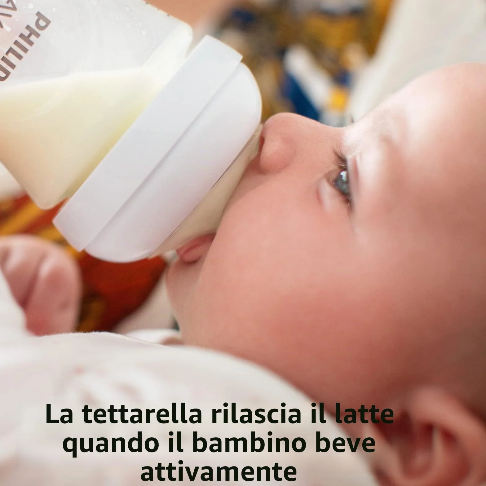 Philips Avent, 2 flaconi in vetro naturale con ciuccio reattivo, 240 ml, (modello SCY933/01)