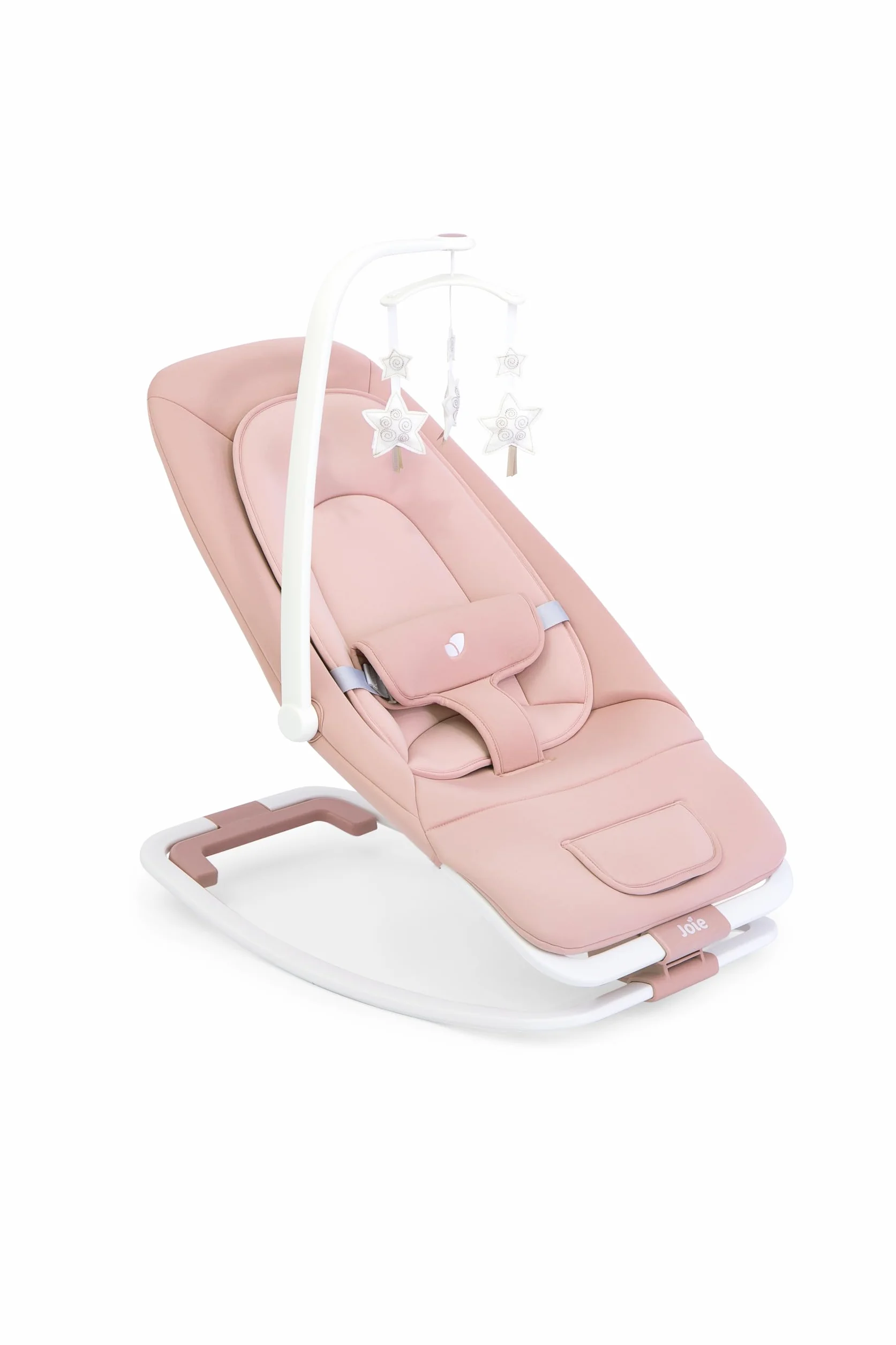Joie dreamer™ sdraietta, chiusura piatta compatta, vibrazione a 2 velocità, 3 livelli di reclinazione, barra giochi rimovibile – dalla nascita ai 3 anni (0–15 kg), colore Lola
