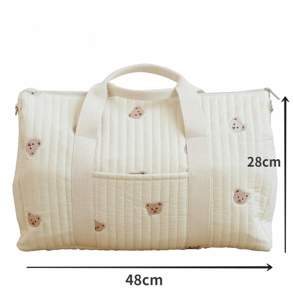 Borsa maternità per neonati Pannolino materno Mamma Borsa trapuntata maternità Packs Toilette Bagaglio Borsa Mamma Viaggio Tote