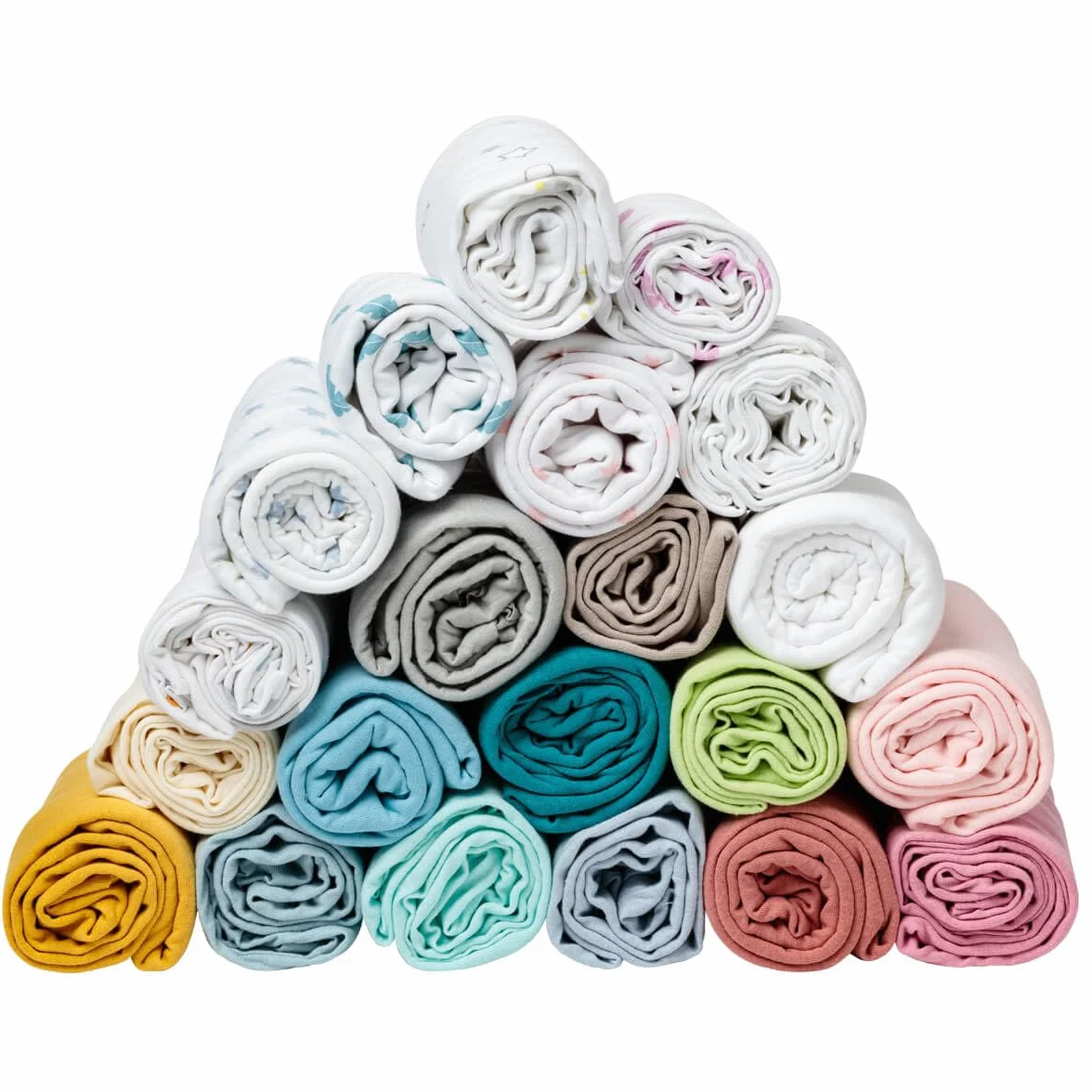 babyCalin lenzuolo con angoli rosa 70 x 140 cm