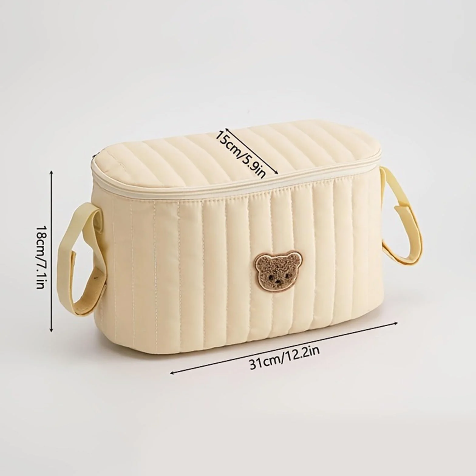 Multifunzionale Passeggini Bambino Hanging Bag Container con Design Spazioso Water Proofing Tessuto per Shopping e Viaggio Borsa Pannolino