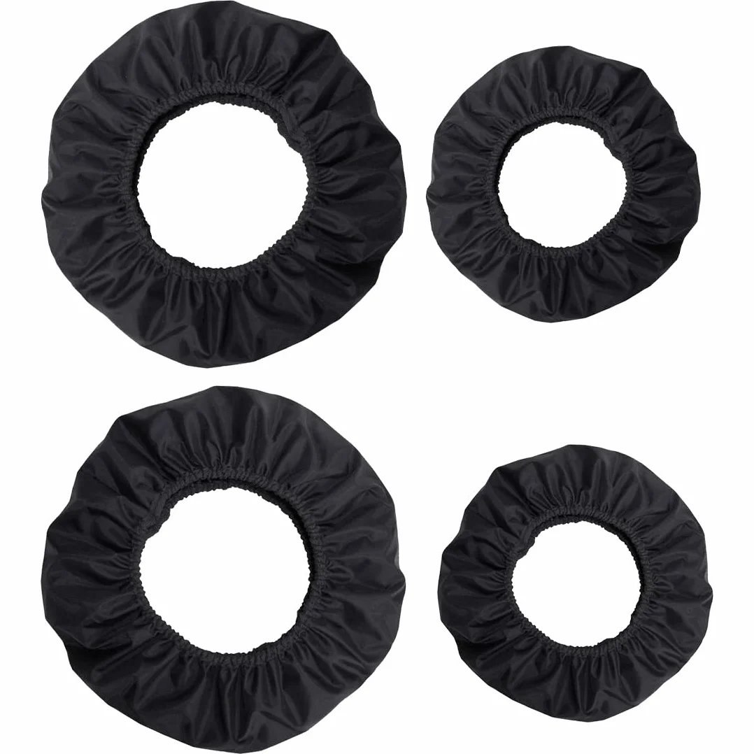 Copriruota per passeggino, 4 pezzi Passeggino Coprigambe Antipolvere Copriruota per Passeggino Accessori per Passeggino,Copriruota per Passeggino,Coperture di Protezione Ruote Antipolvere