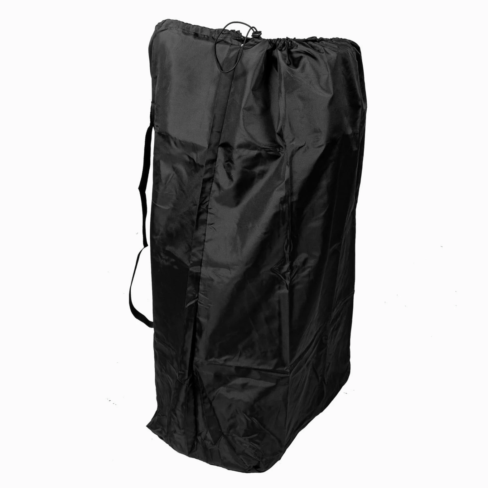 Generico Borsa per Carrozzina da Viaggio, Sacco Porta Passeggino Nero | Nylon, Doppie Tracolle e Chiusura Cordino Bloccabile, Cuciture Rinforzate, per Trasporto Aereo e Spostamenti