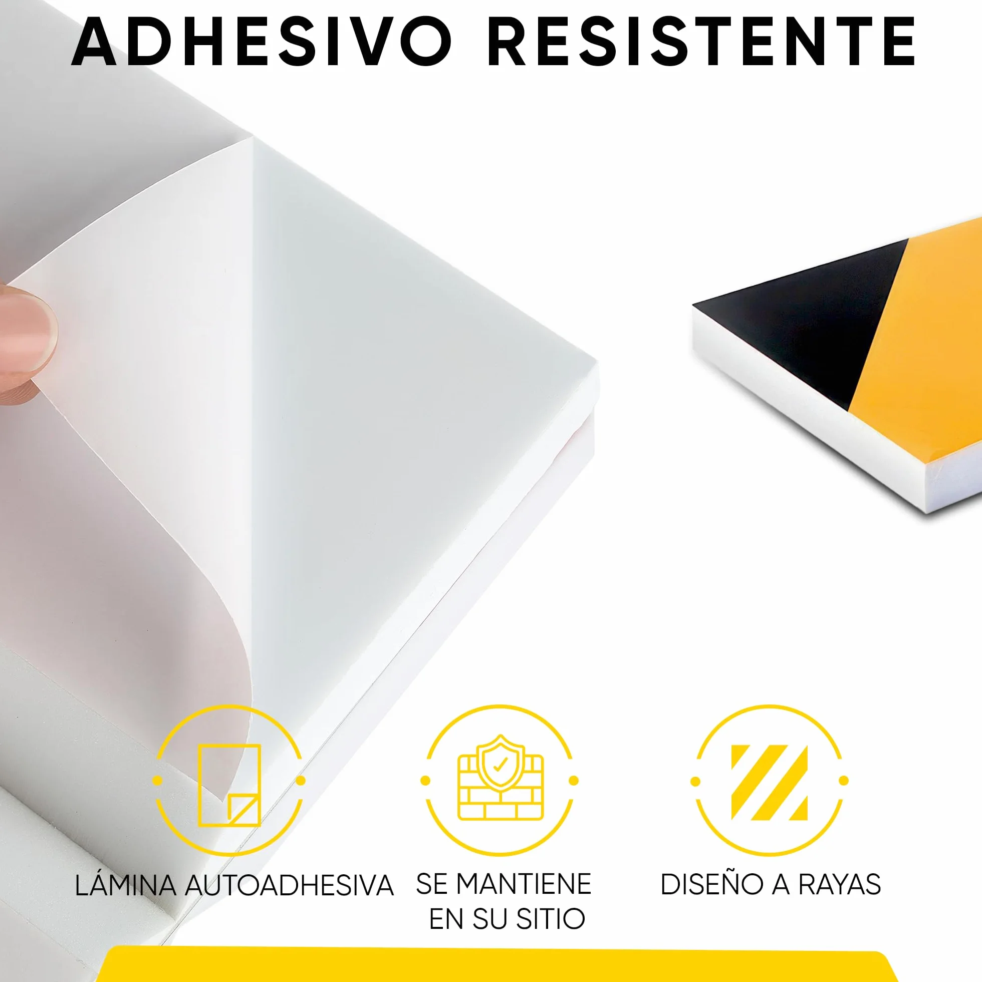 NURADA Paracolpi Garage. Protezione Portiere Auto. Pack 5. Paracolpi Portiere Auto. Paraspigoli Angolari. Angolari per Muro. Paraspigoli Gommapiuma. (4 unità 40x20x2cm + 2 unità 20x20x2cm) (Giallo)
