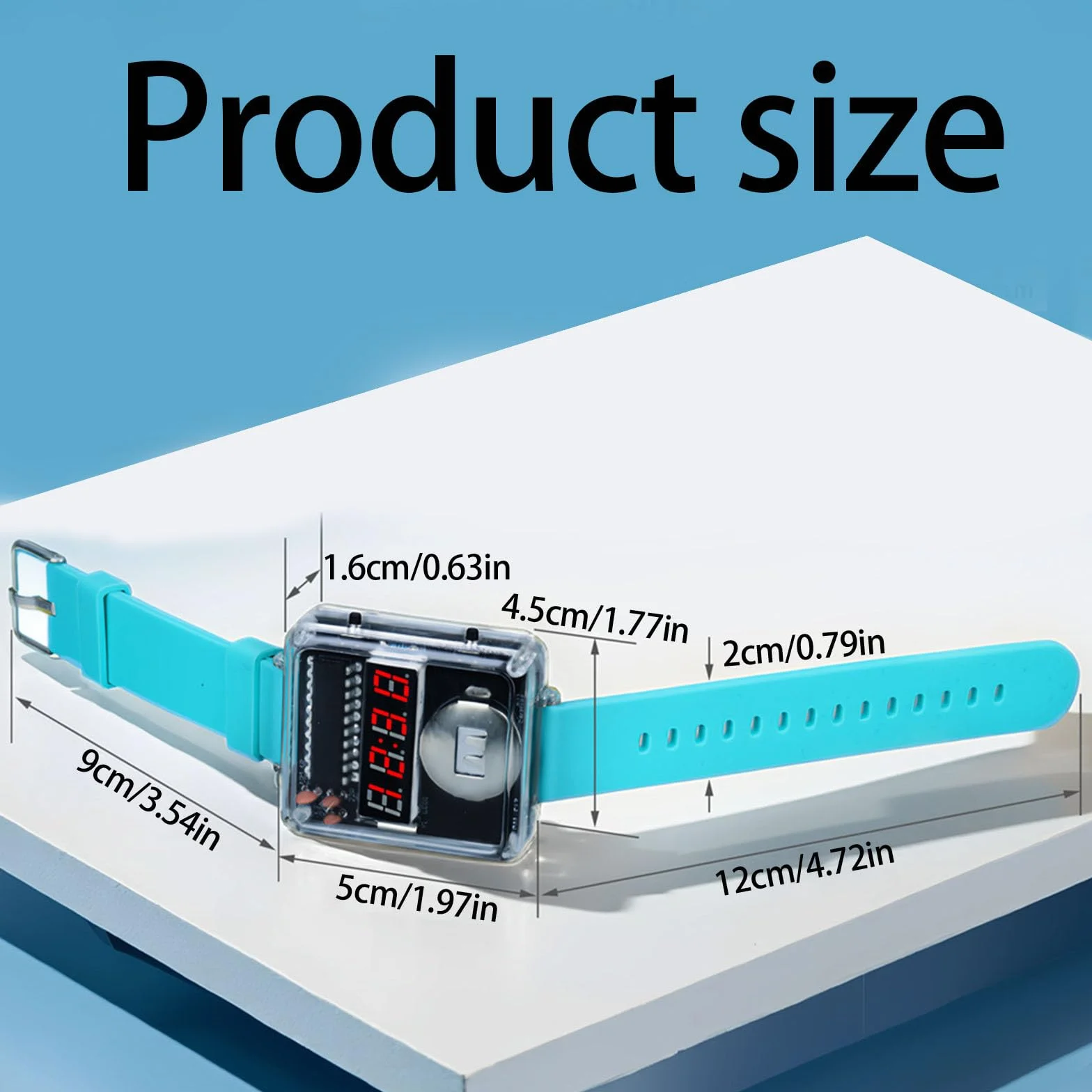 Kit Clock A LED Non Kits ESILE A GUIDAGGIO della Schema VISUALIZZAZIONE E COMPONENTI Silicone RIUSIBILI
