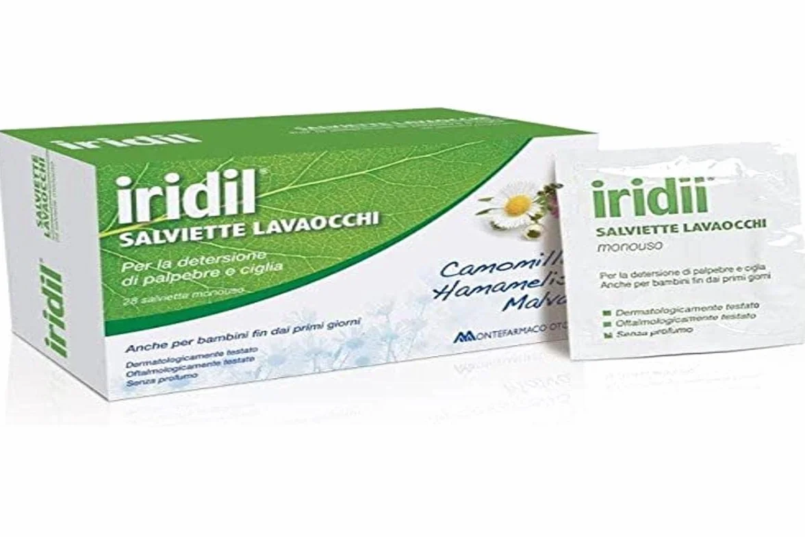 IRIDIL SALVIETTINE LAVAOCCHI 28 PEZZI