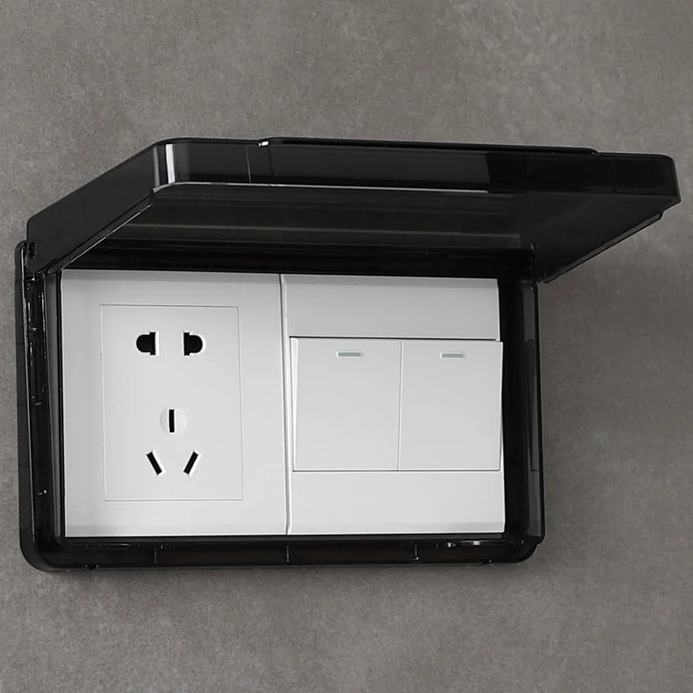 Copripresa impermeabile sottile for la parete del bagno(Wit)
