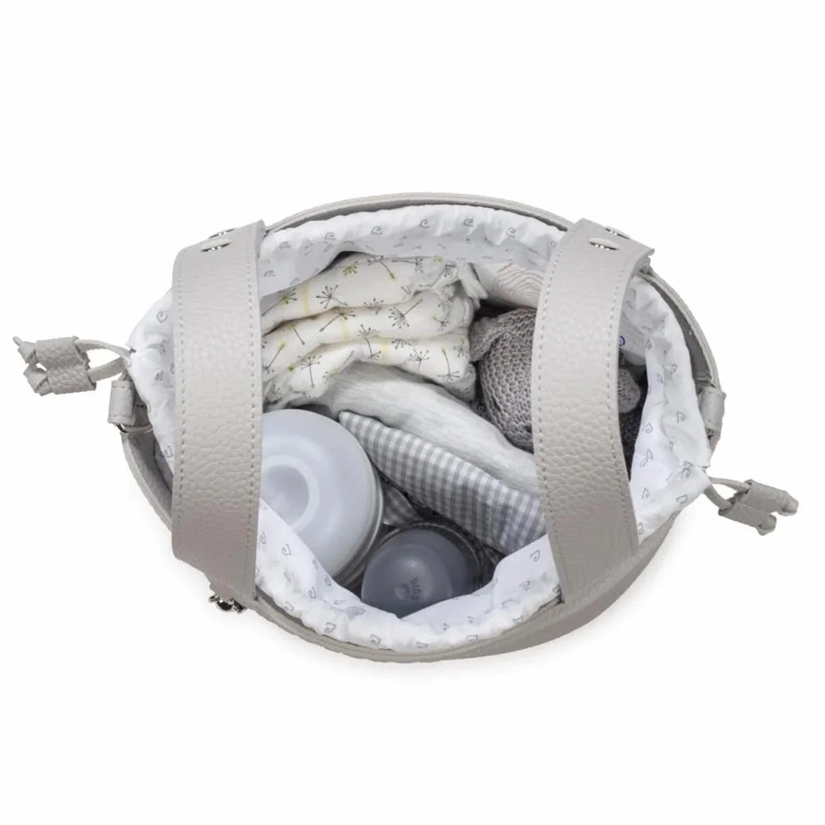 Pasito a Pasito BORSA BUCKET ICON SMOKE, grigio