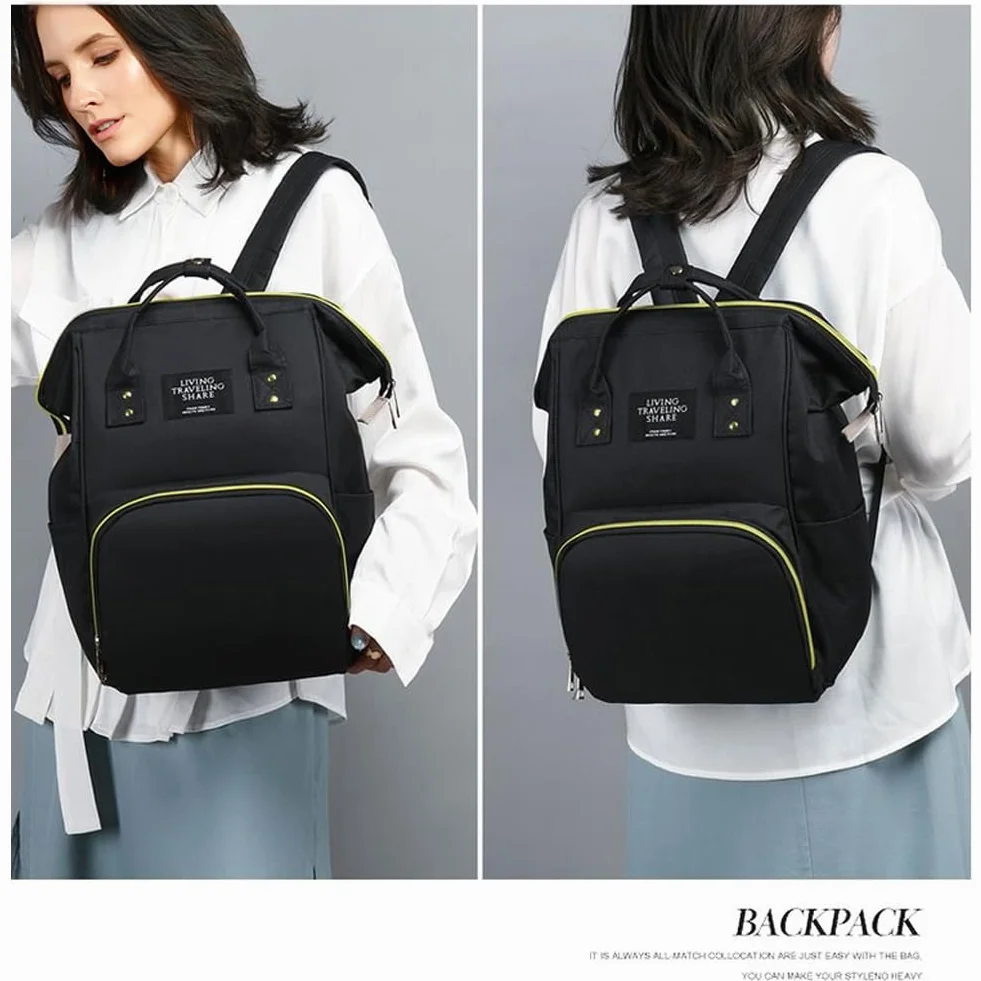Zaino Fasciatoio Neonato Grande Multifunzione - Borsa Maternità Portatile Passeggino Mamma - Organizer Pannolini Cambio Viaggio Universale - Neonati Salviette Bag Family Baby