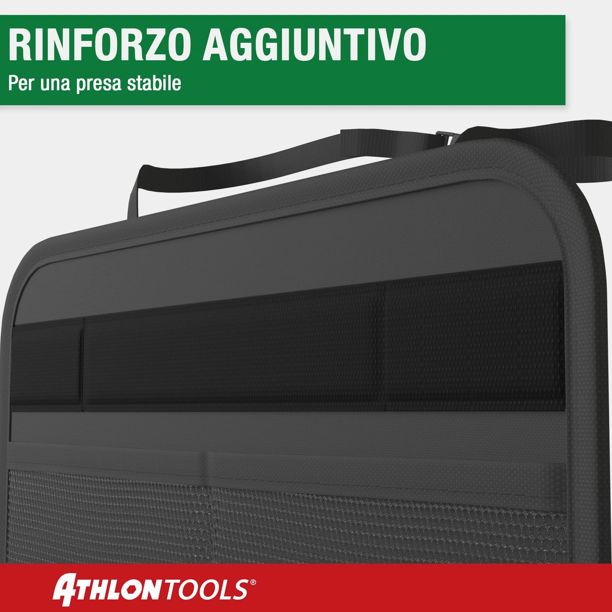 ATHLON TOOLS tappetino di protezione dello schienale rivestito, tappetino di protezione dello schienale dell'auto - con tasche in rete - repellente allo sporco