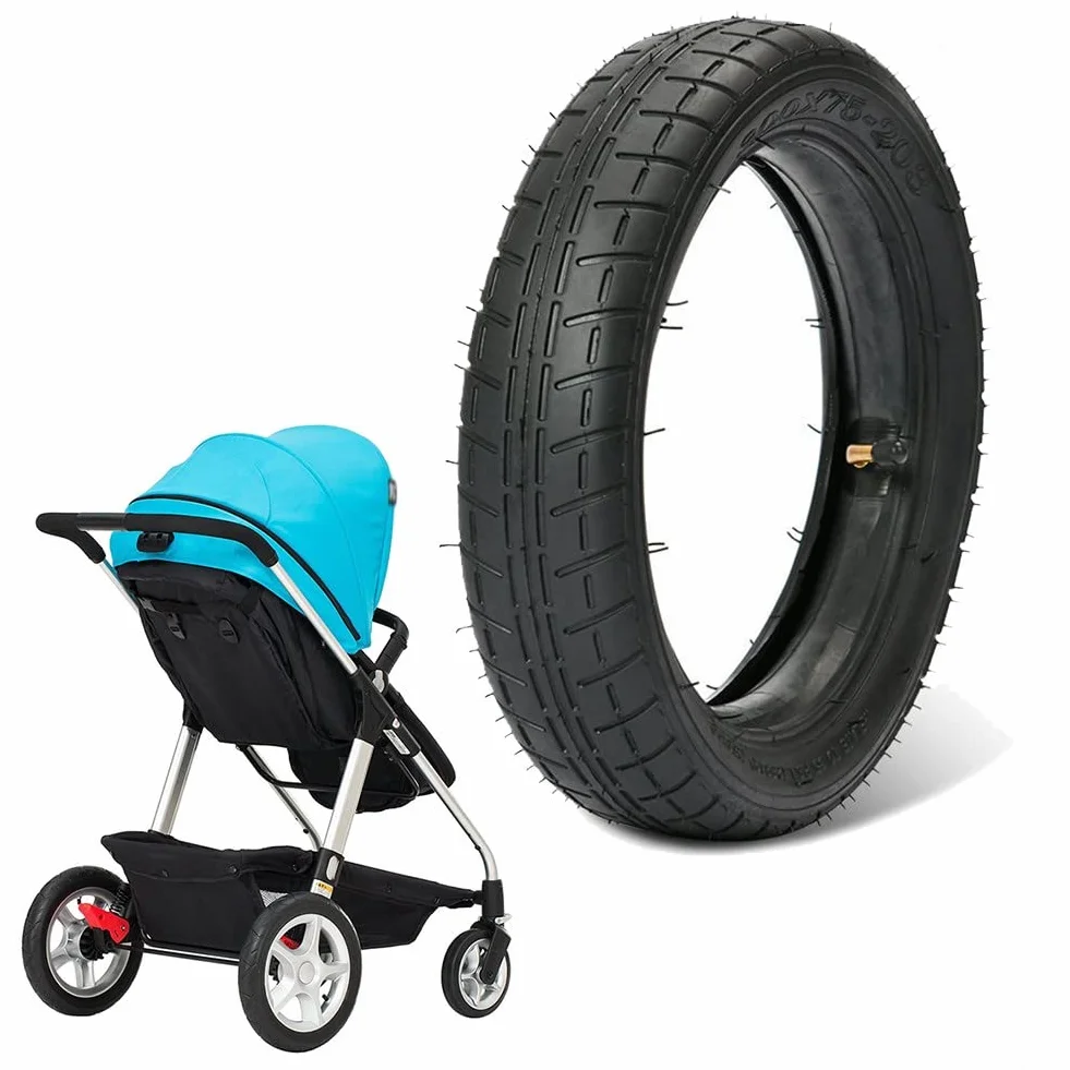 260x55mm Bambini 3 Ruote Bambino Mano Spinta Gomma Tubo Interno Pneumatico Esterno-1pcs camera d'aria