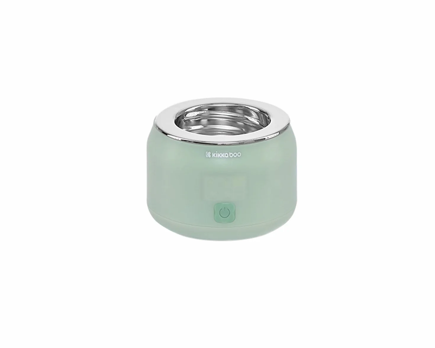 Kikkaboo scaldabiberon Brent 4 adattatori per biberon, 4 modalità di temperatura, colori:ecologica
