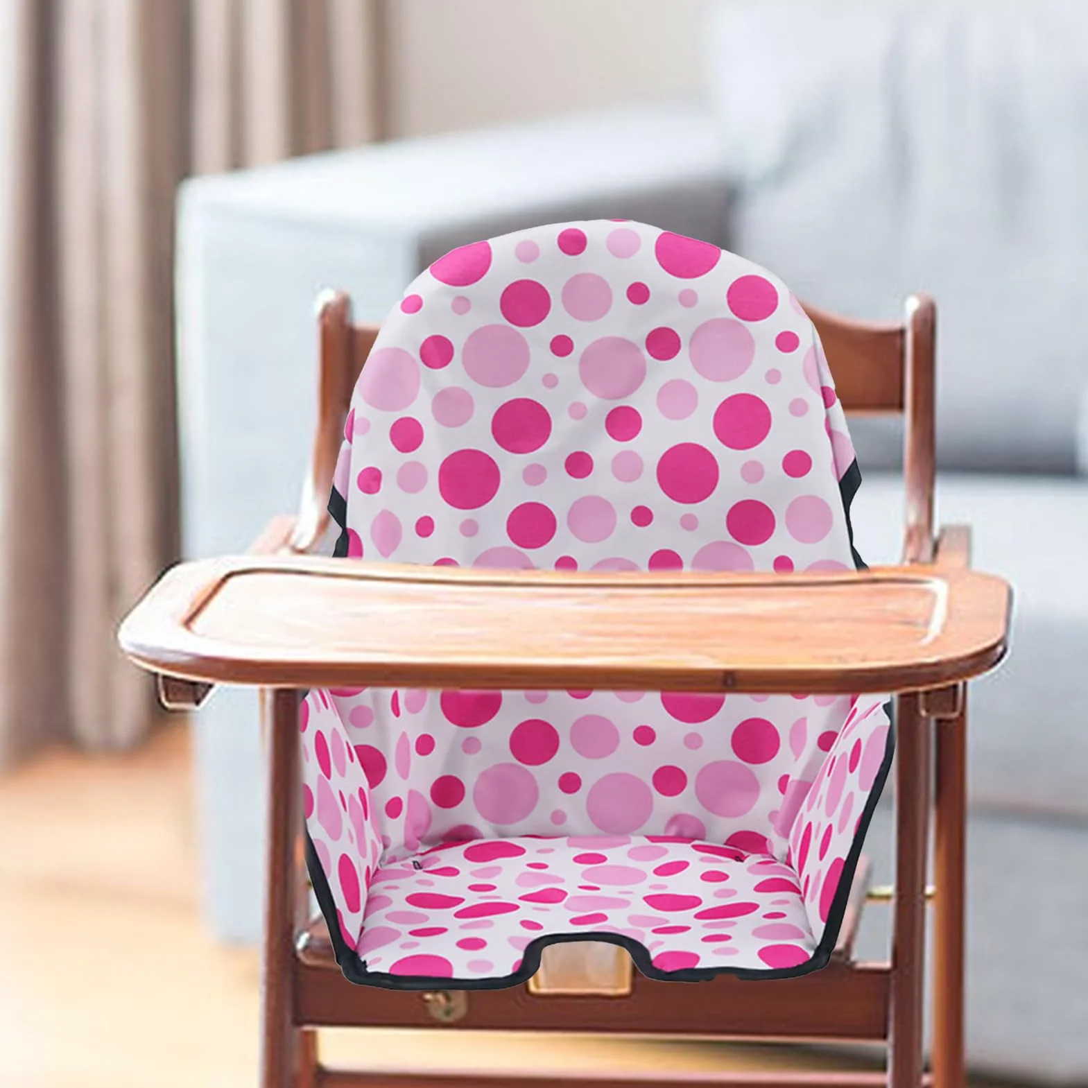Cuscino Per Seggiolone Pappa - Riduttore Per Seggiolone Pappa - Fodera Per Sedia Da Pranzo Per Bambini - 37x23cm Cuscino Per Seggiolone Pappa Universale - Cuscino Per Seggiolone Ike A