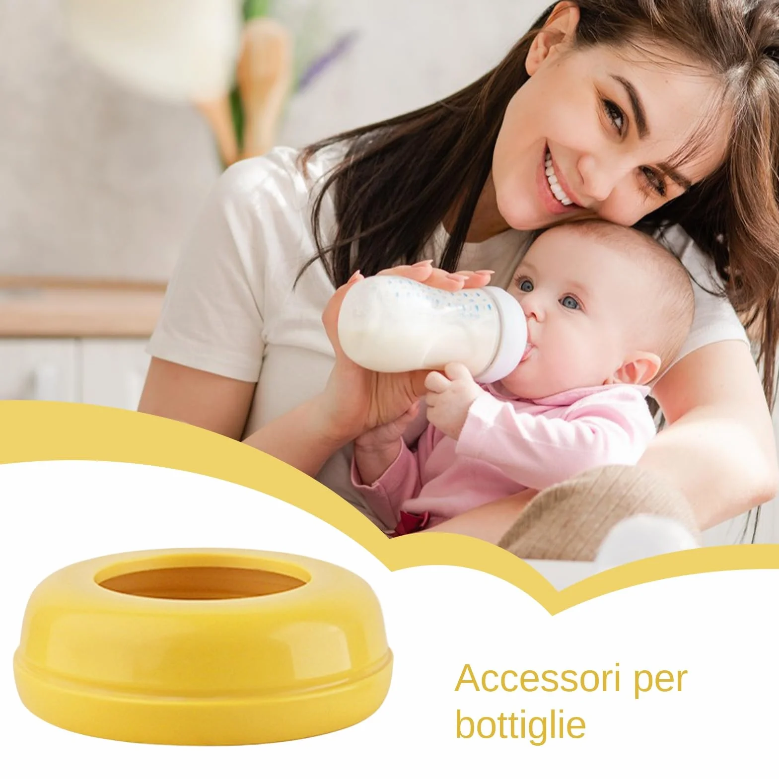 Anelli Per Collo Di Biberon - Anelli Di Ricambio | Per Biberoni In Materiale PP Robusto | Senza BPA, A Prova Di Perdite Per Biberon