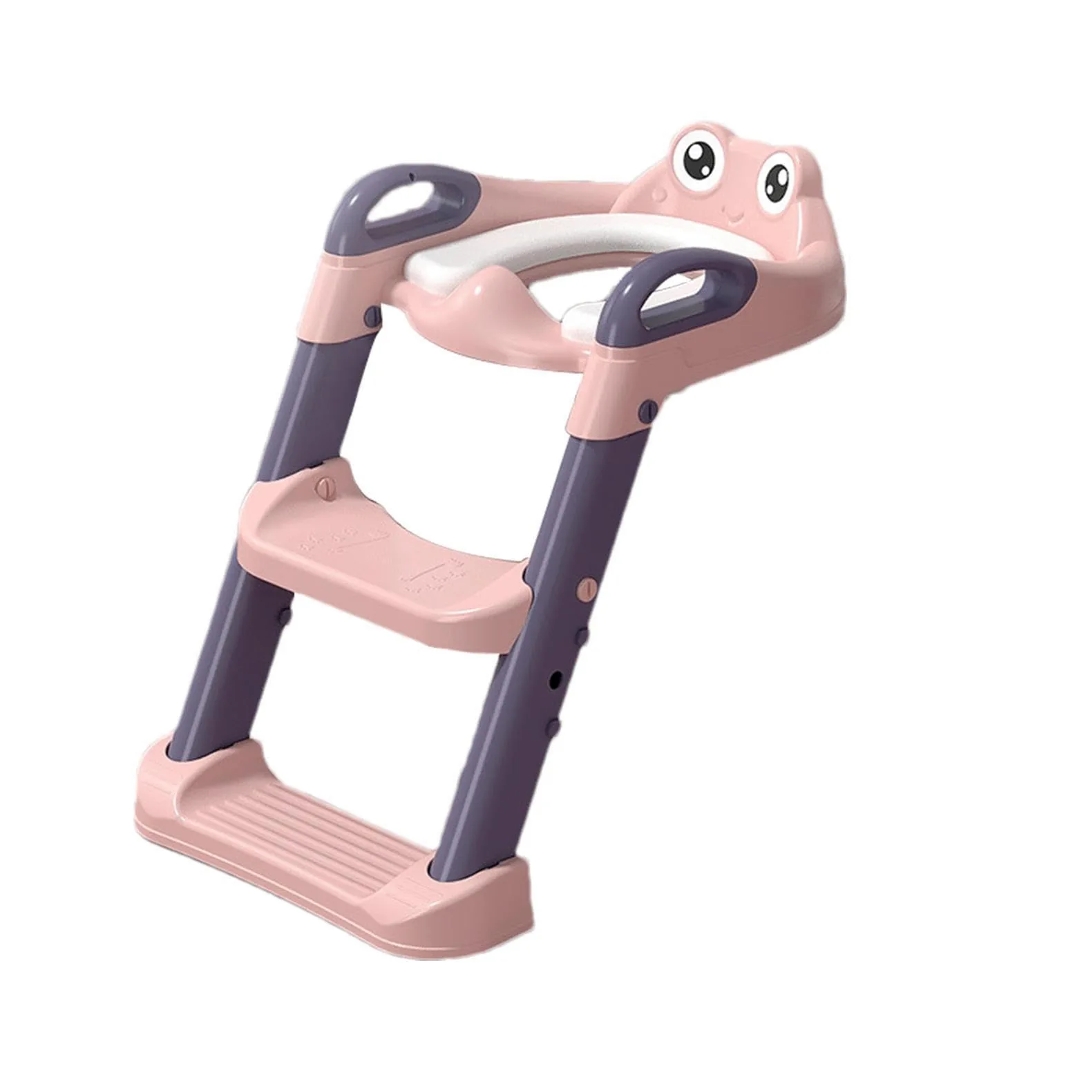 Scaletta per vasino, sedile WC per bambini con gradini Maniglie sopra il | Sedile per vasino Step Sgabello da bagno impermeabile da viaggio per il bagno di