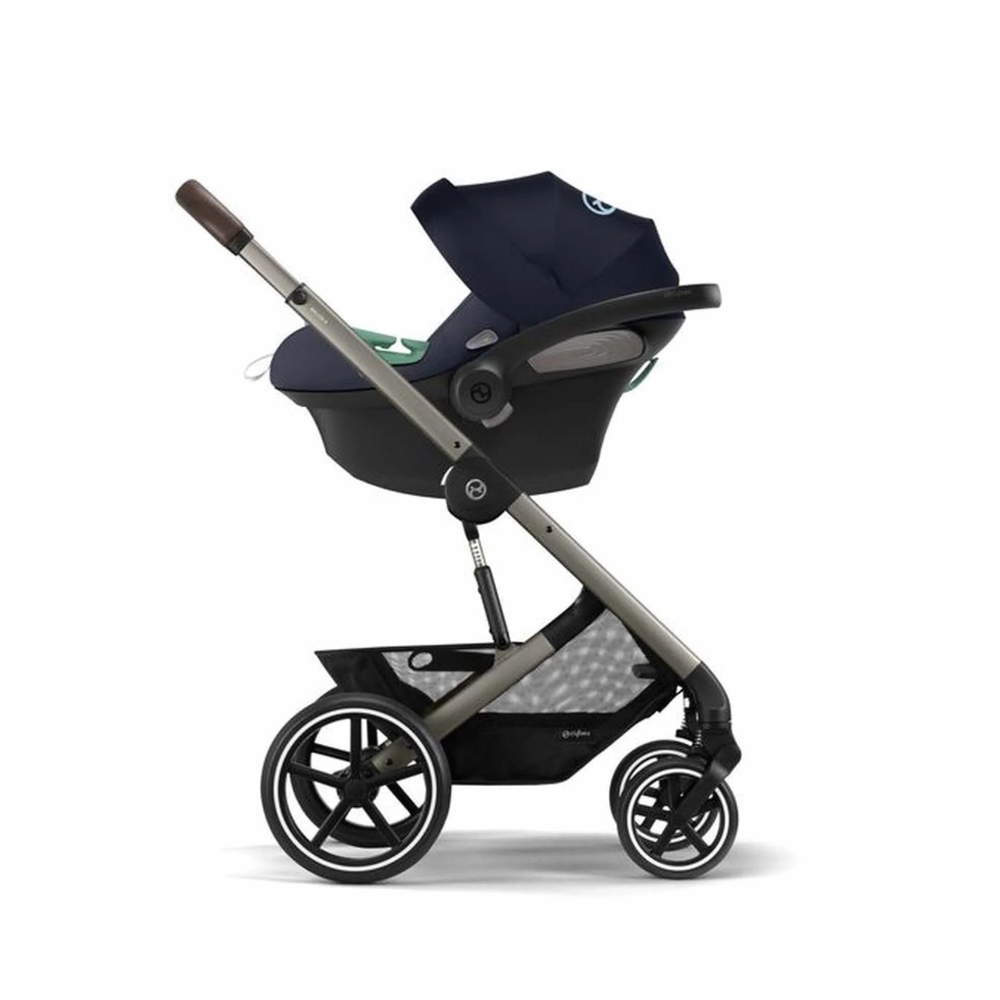 Cybex Balios S Lux - Taupe Frame - Sky Blue