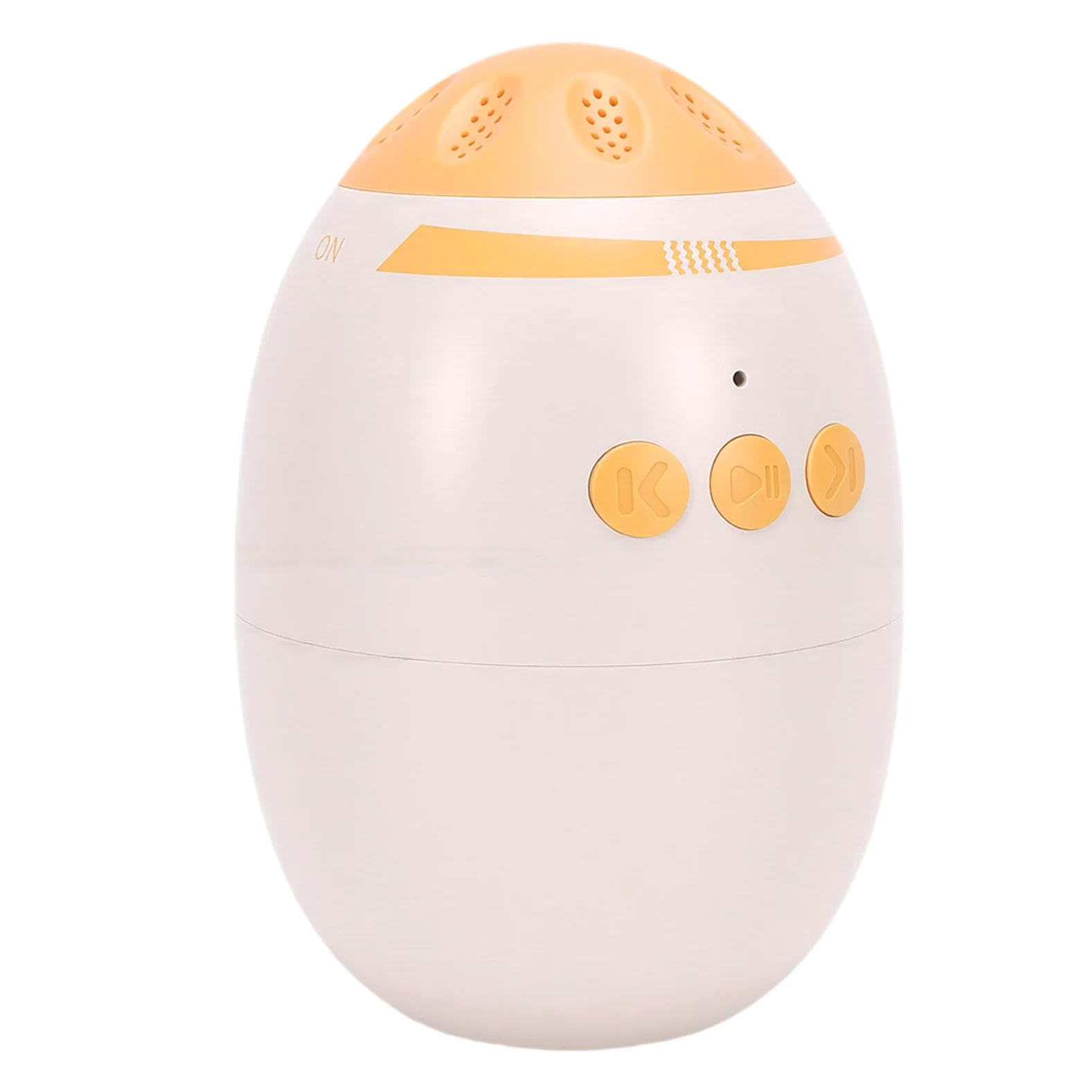 Ausla Dondolo per Passeggino, Succhietto Vibrante per Neonati in Silicone ABS con 11 Suoni di Rumore Bianco, Soluzione Portatile per Neonati e Bambini Piccoli