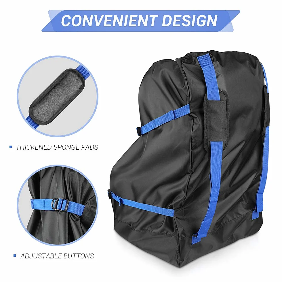 YOOFAN Sacca Porta Passeggino-Impermeabile Borsa Viaggio, per Aereo con ID Finestra, Cinghie a Manoa e Tracolla Regolabile- Perfetta Seggiolino Auto Passeggino