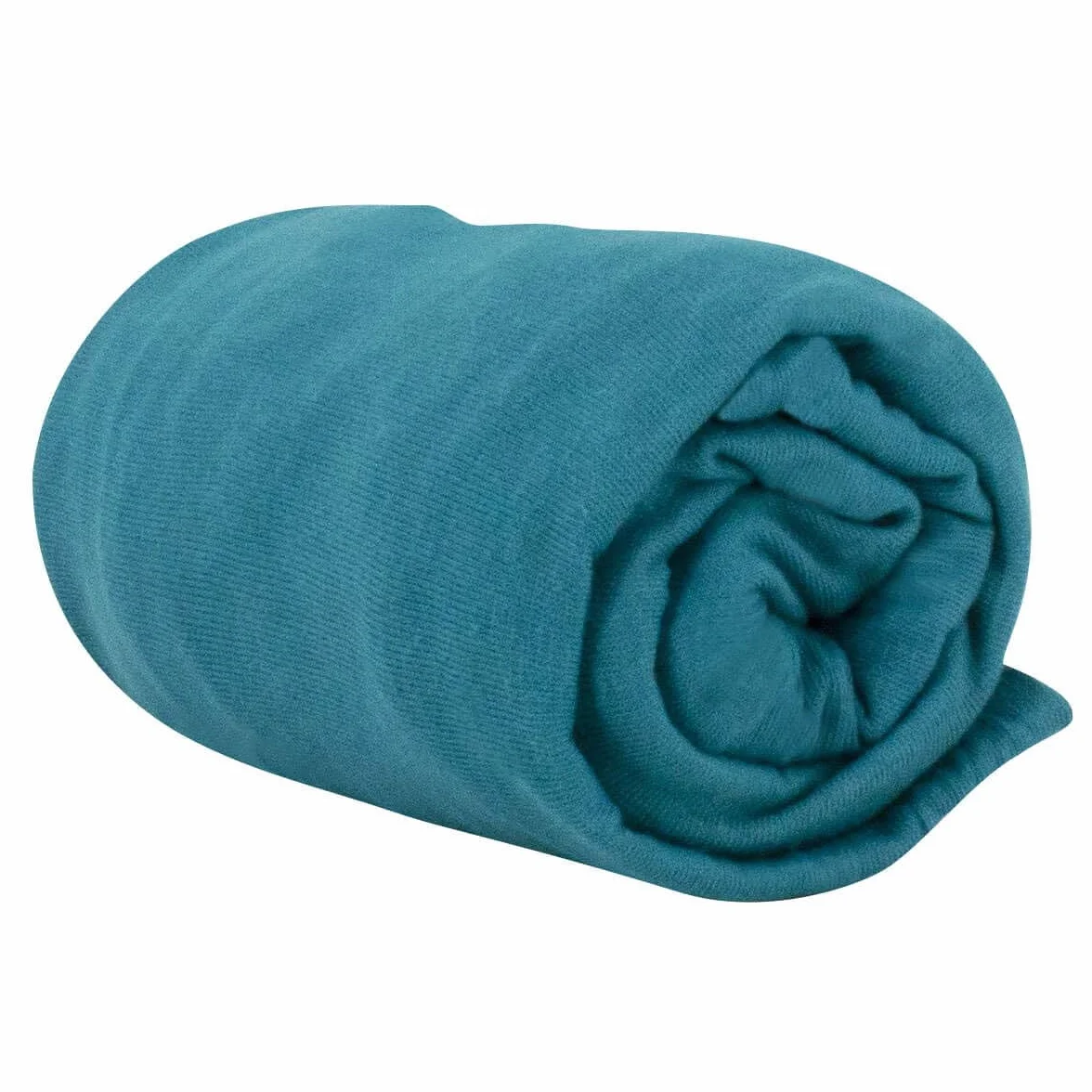 BabyCalin - Lenzuolo con angoli 60 x 120 x 15 cm, blu tropicale certificato OEKO-TEX