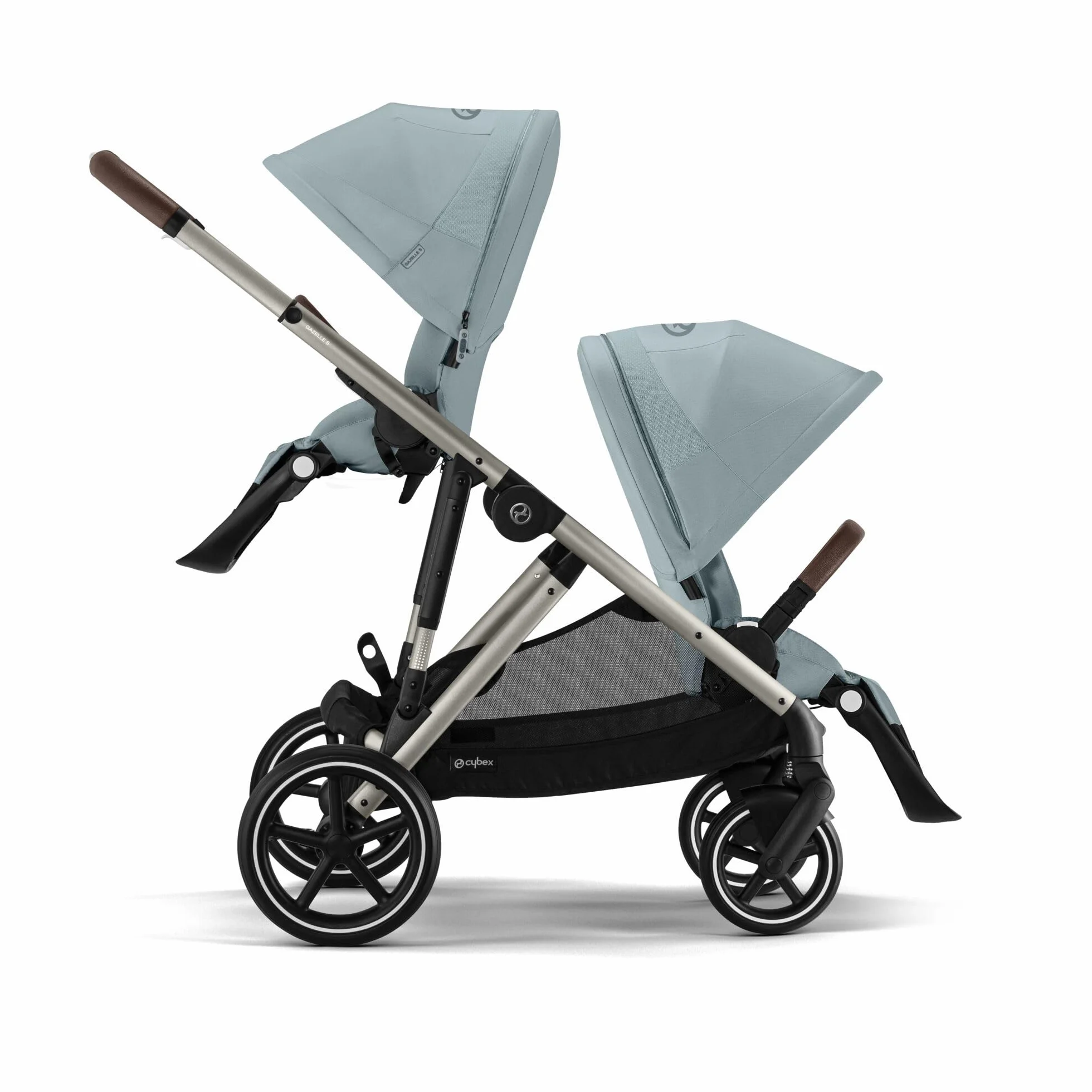 Cybex Zitting Gazelle S Taupe Sky Blue Mid Blue