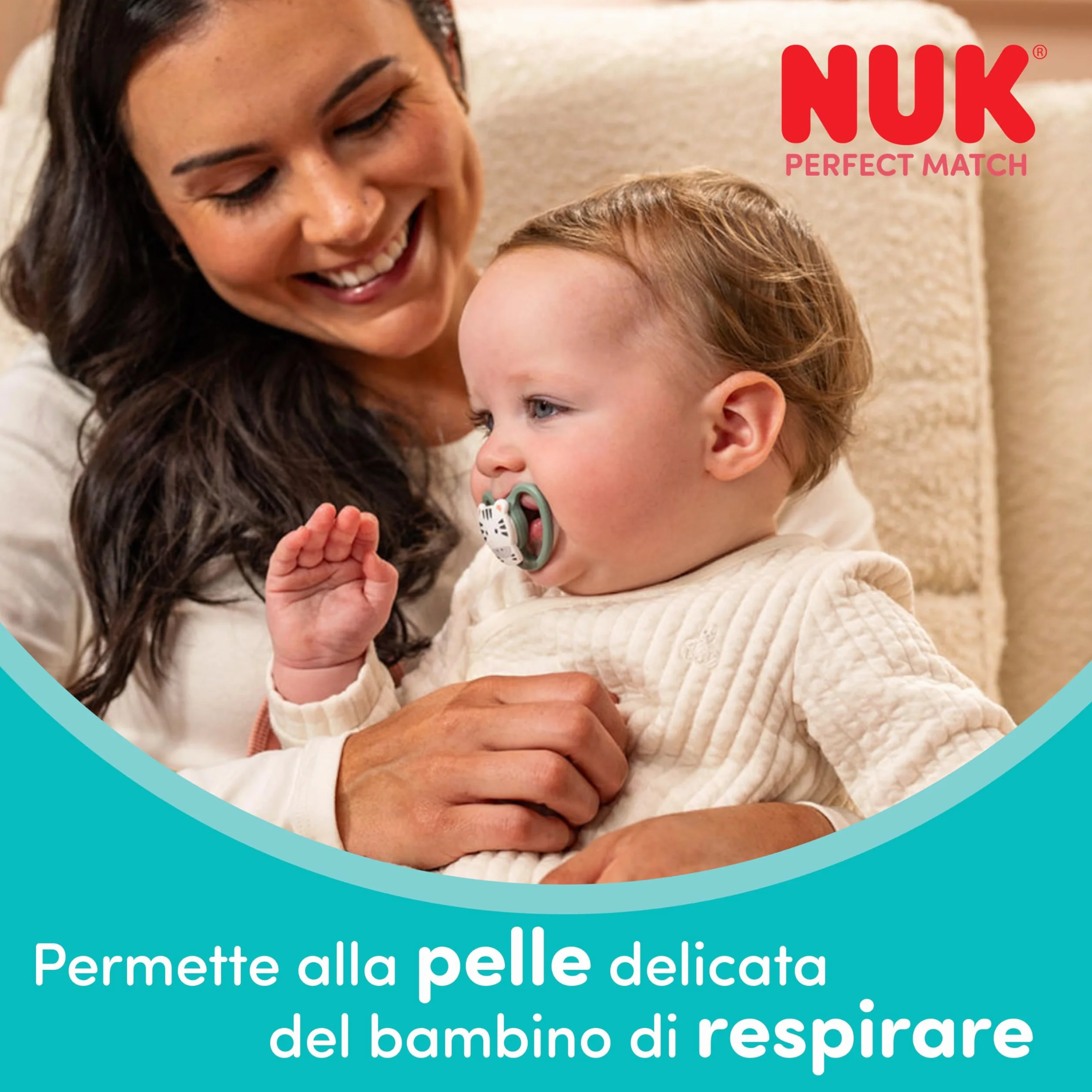 NUK Perfect Match Set di Biberon e Ciuccio per Neonati | 0-6 Mesi | 3 Biberon Anticolica (150 ml, 260 ml), 1 Succhietto Perfect Match Air | Disney Topolino | 4 Pezzi