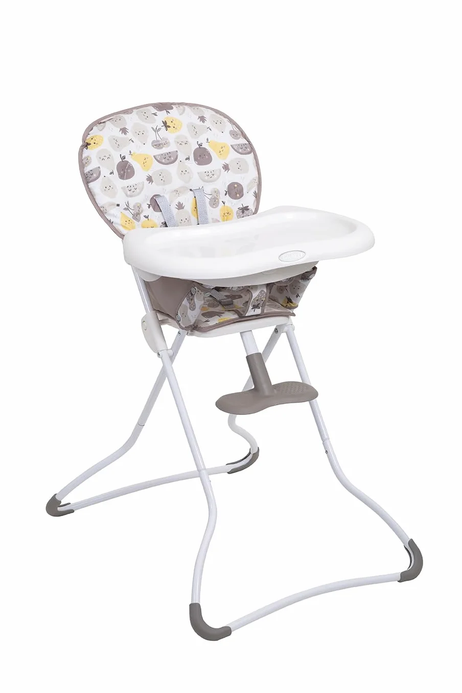 Graco - Snack N' Stow Seggiolone pappa - leggero, pieghevole e compatto, da circa 6 mesi a 3 anni (max. 15 kg), fantasia Fruitella