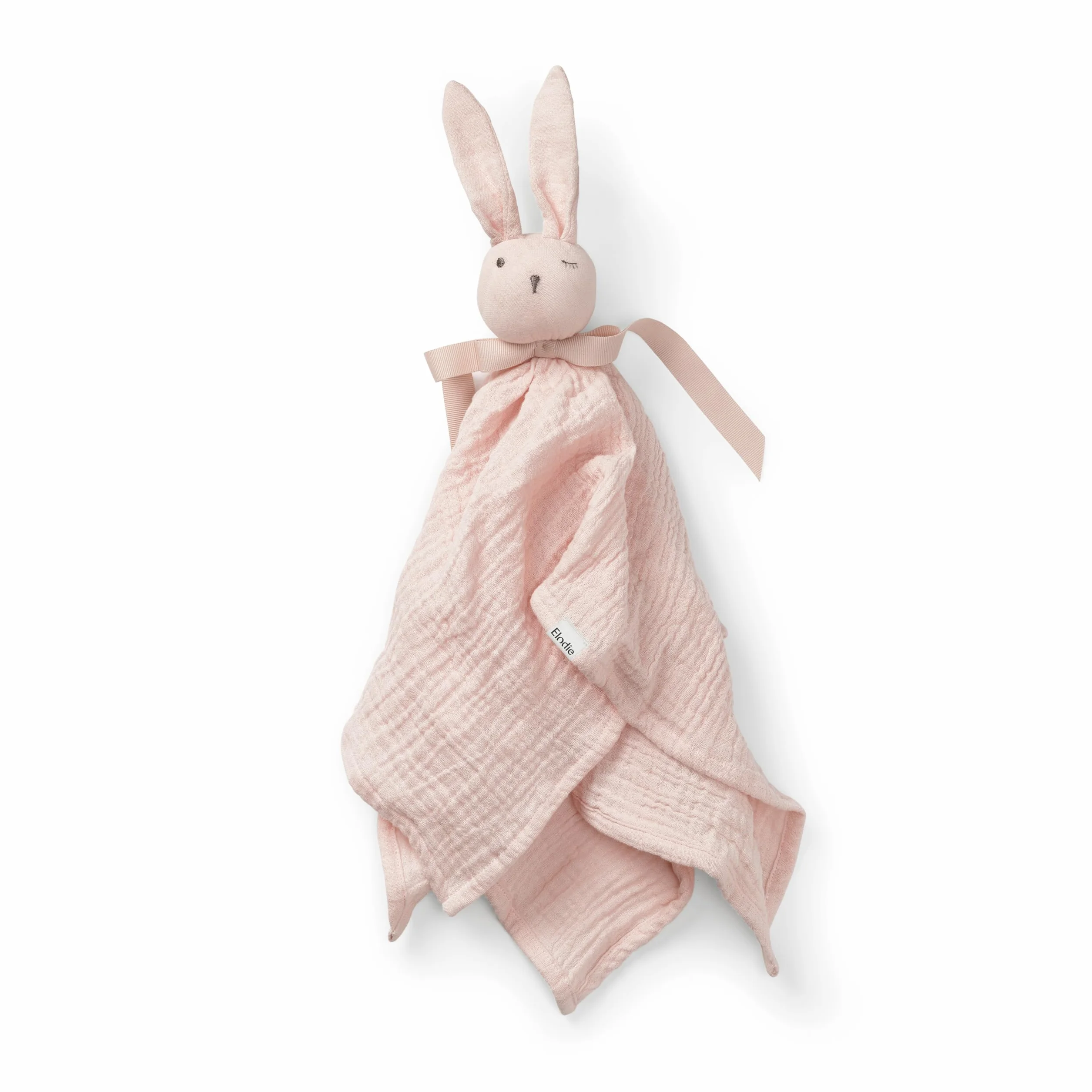 Elodie Details Copertina Doudou Neonato Blinkie – Mussola Cotone Organico Extra Morbido, Certificata Oeko-Tex – Coperta Coccole per Neonati – Regalo Nascita Bambino e Bambina – 0+ Mesi - Mae Pink
