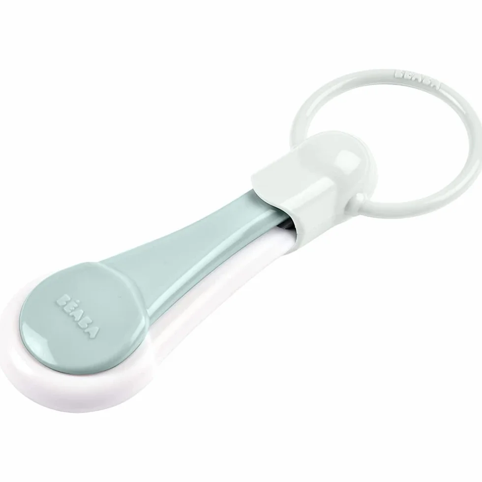 BÉABA - Tagliaunghie per Neonati e Bambini, Cura delle Unghie e Manicure, Impugnatura Larga ed Ergonomica, Blu