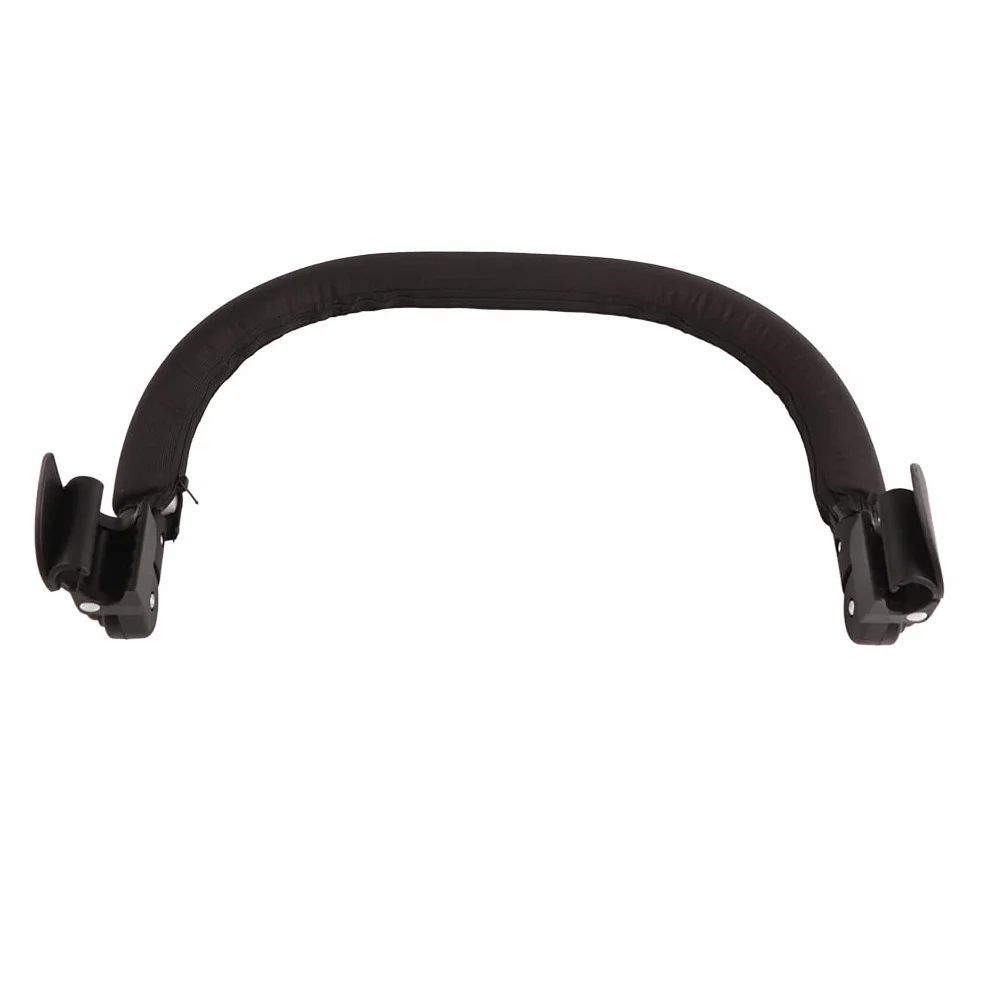 Bracciolo per Ringhiera Universale per Passeggino Baby Bar Paraurti Regolabile Accessori Passeggino (nero)