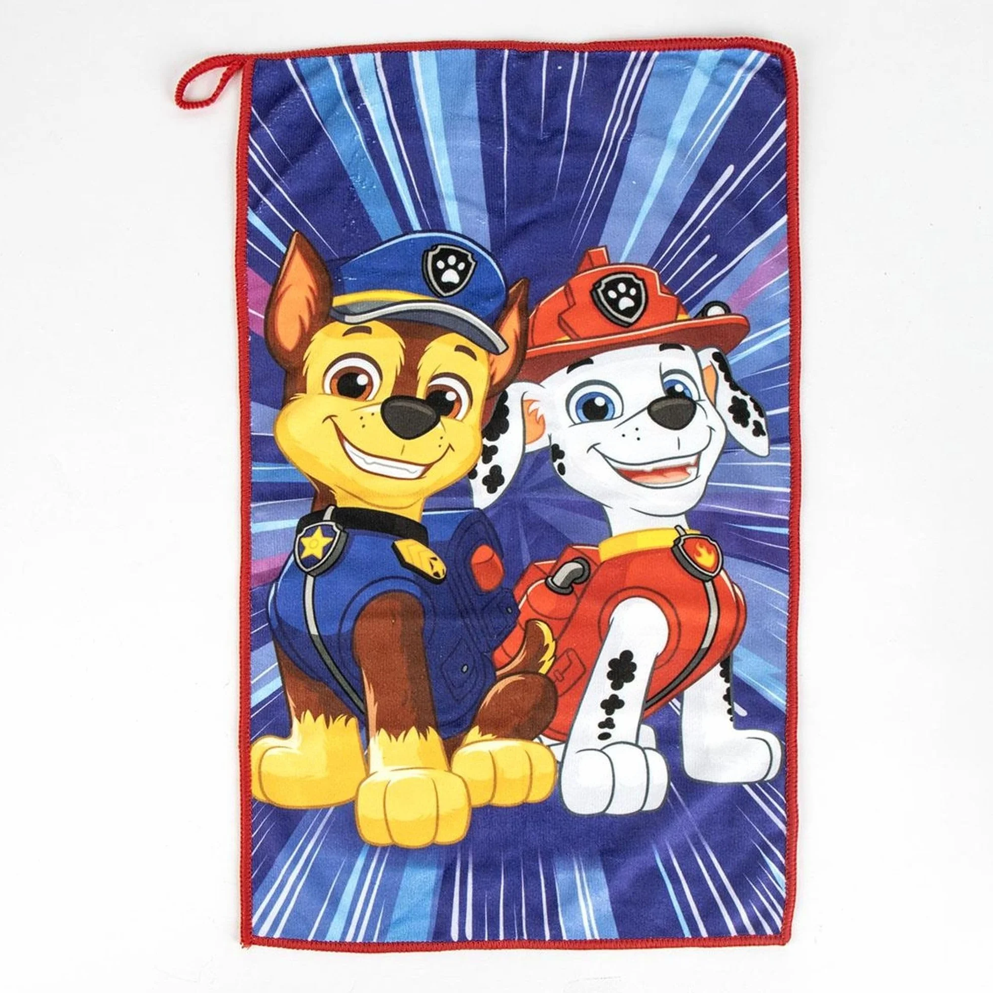 Set per la toelettatura dei bambini Paw Patrol con spazzola, asciugamano e borsa per il trasporto - Kit per l'igiene personale per bambini appassionati di Paw Patrol, ideale per viaggi e asili nido
