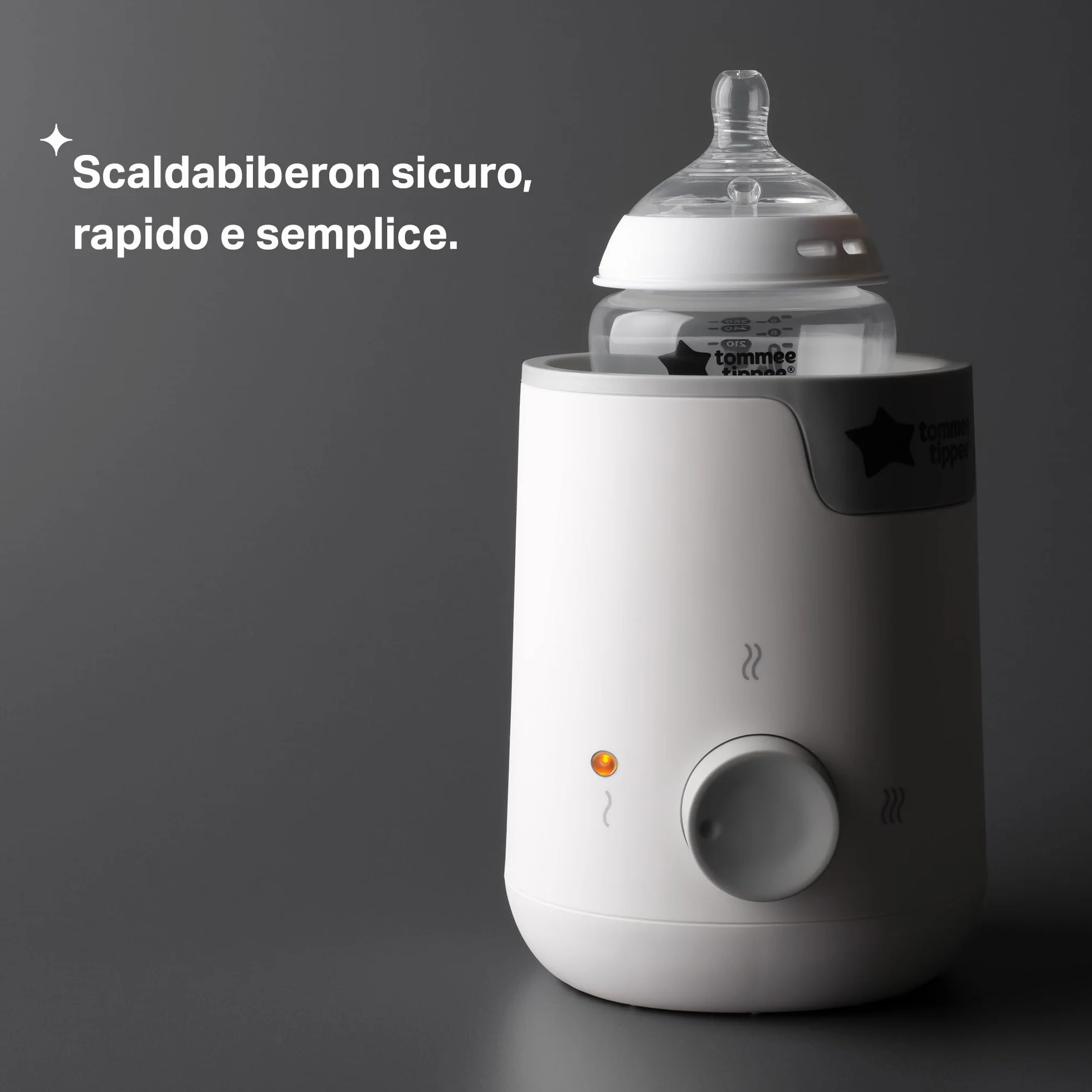 Tommee Tippee Scaldabiberon E Pappa Elettrico, Adatto A Tutti I Biberon, color Bianco, 590 g