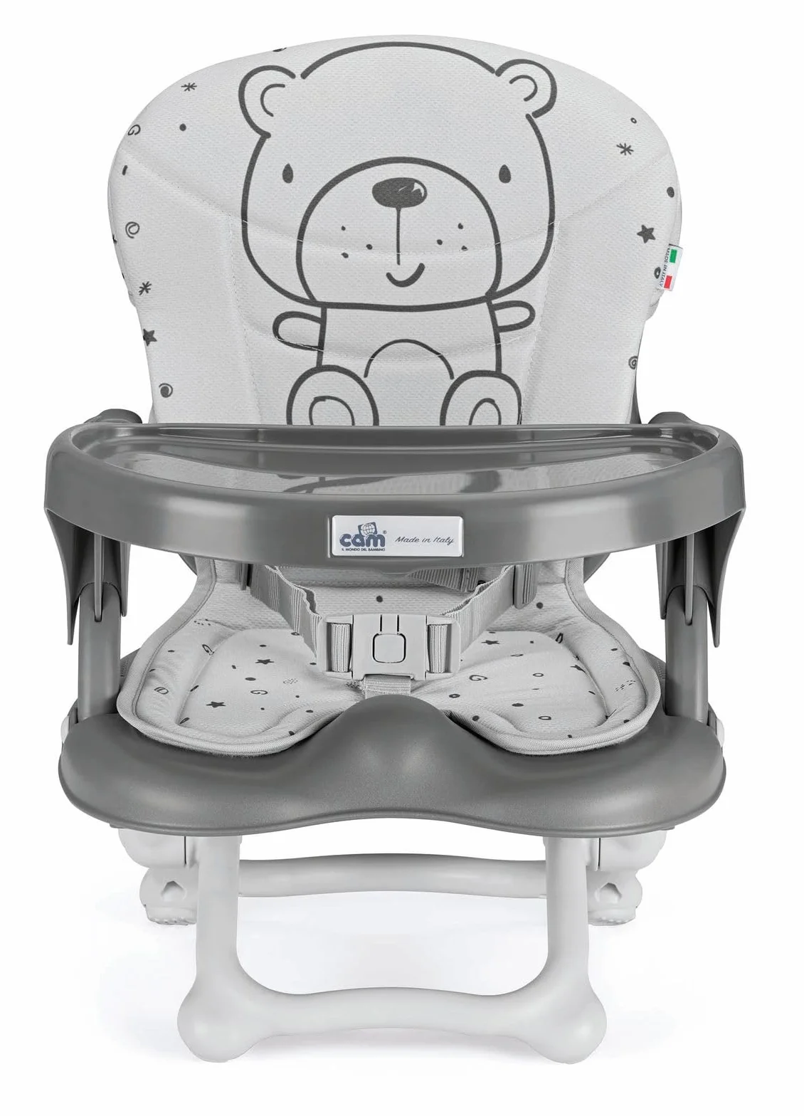 RIALZO SEDIA SMARTY POP TEDDY GRIGIO NEW COL. 262