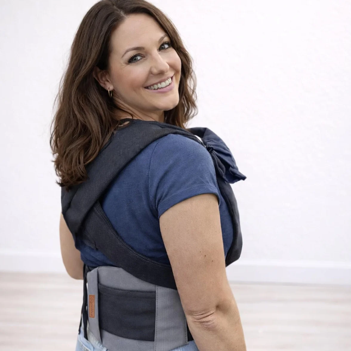 Hoppediz Supporto lombare, supporto ergonomico per trasporto e fascia, universale, per alleviare la schiena