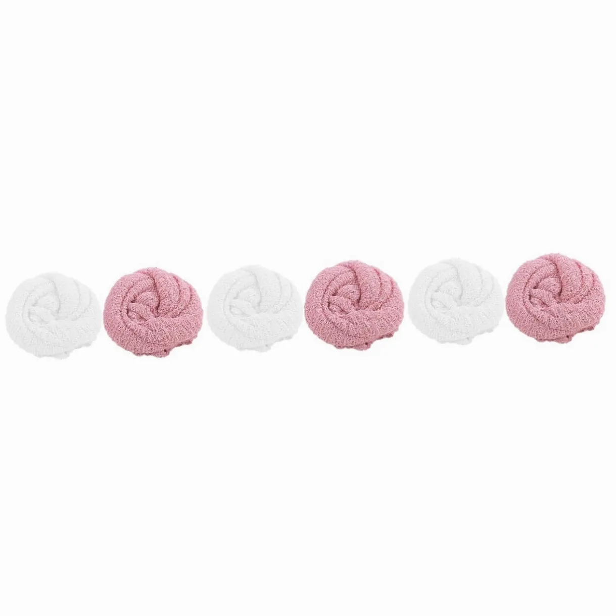 Set Di 3 Coperte Per Neonati Fasce Per Neonati Panni Da Bagno Per Neonati Accessori Per Foto Cotone Confortevole 2 Pezzi X 3