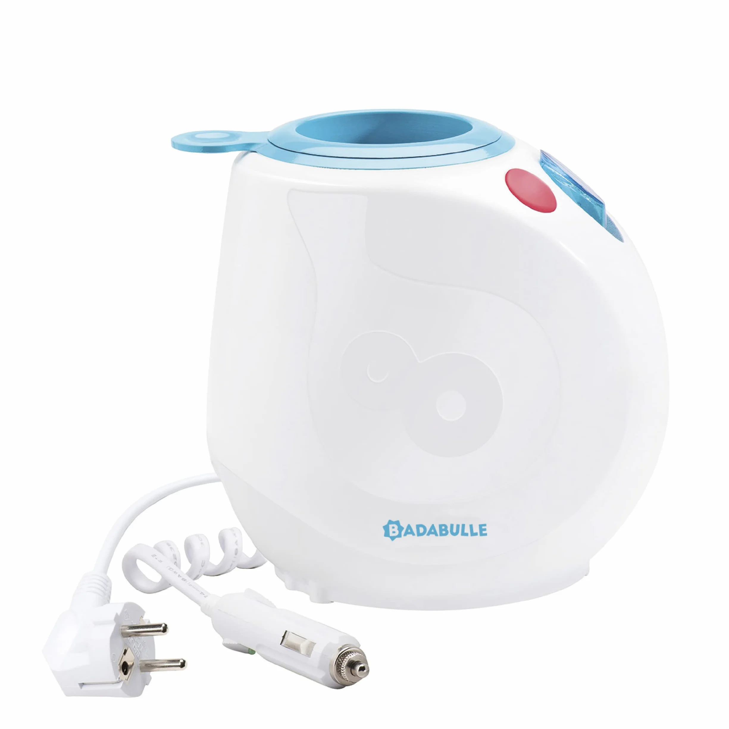 Badabulle B002105 Scaldabiberon Easy + Casa/Auto, Blu
