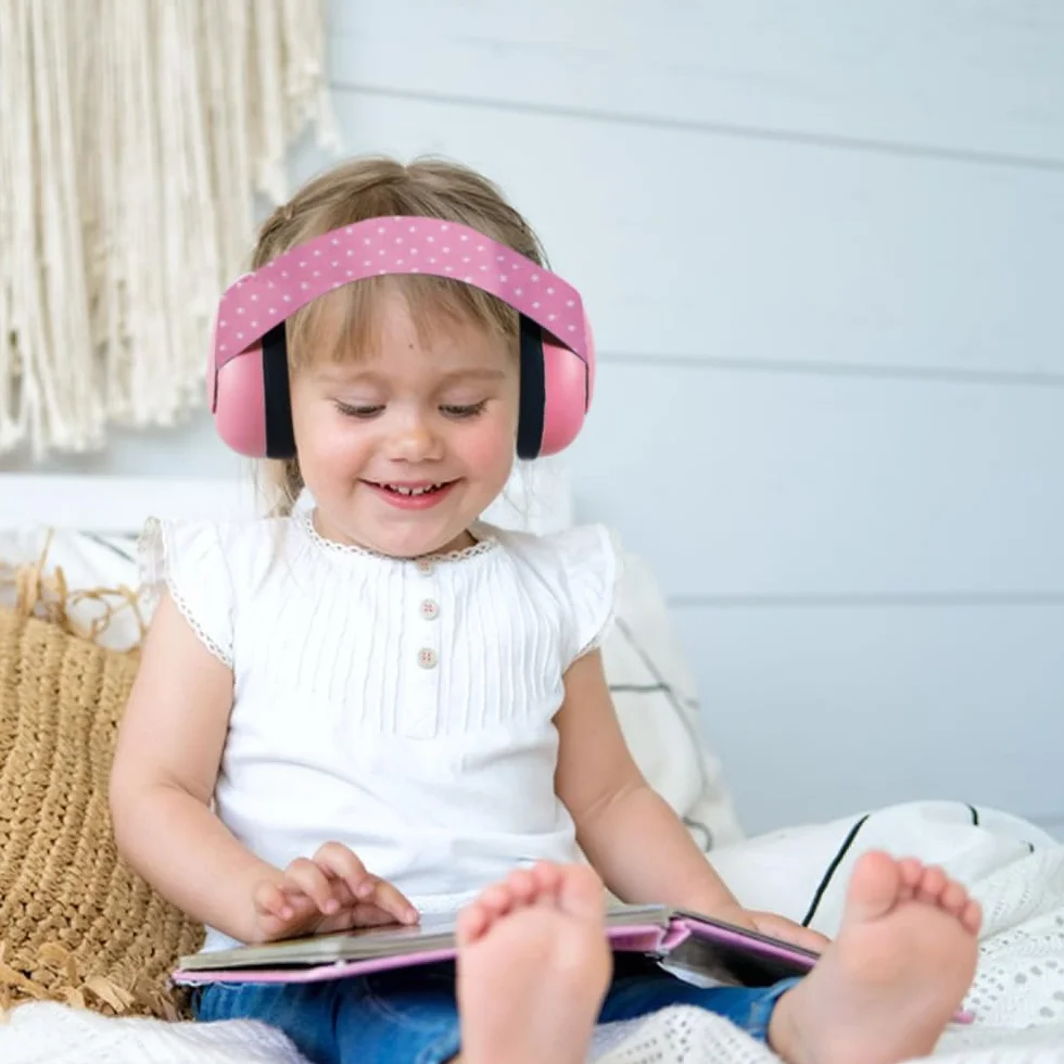 Jiahuade Cuffie Neonato Antirumore,Cuffie Protezione Udito Bambini,Cuffie per Concerti Bambini,Cuffie di Sicurezza,Protezione dell'udito per Bambini,Protezione Acustica per Bambini