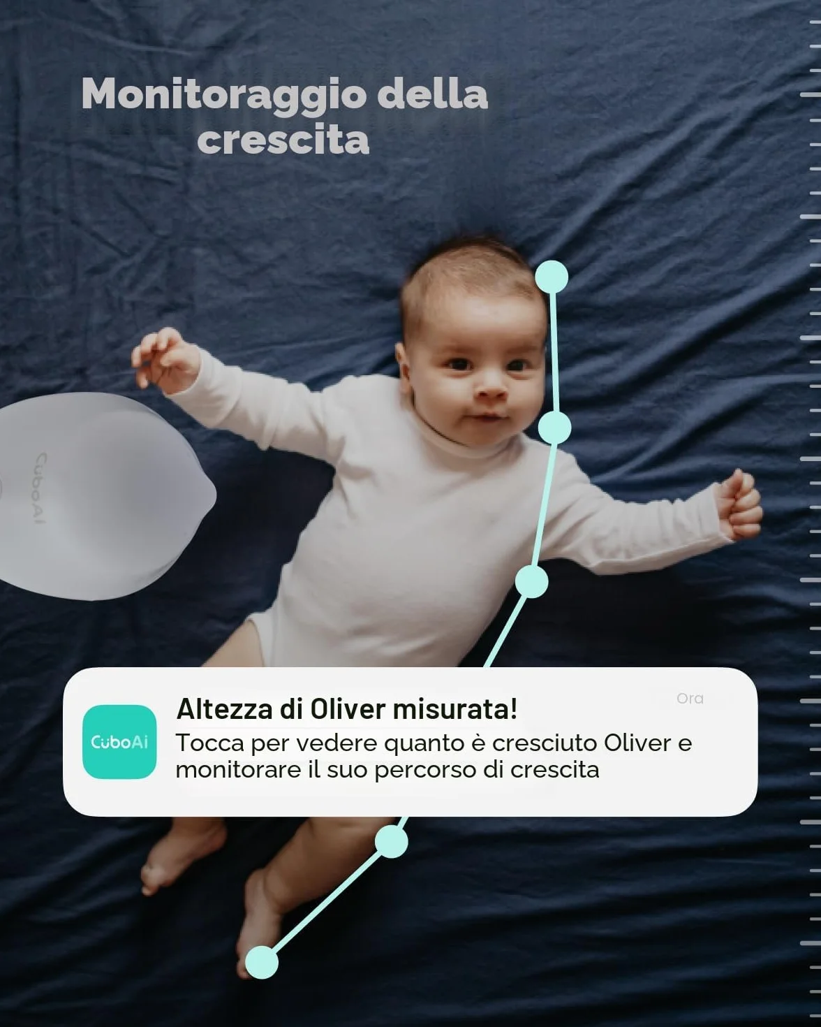 CuboAi Smart Baby Monitor 3 Floor Stand