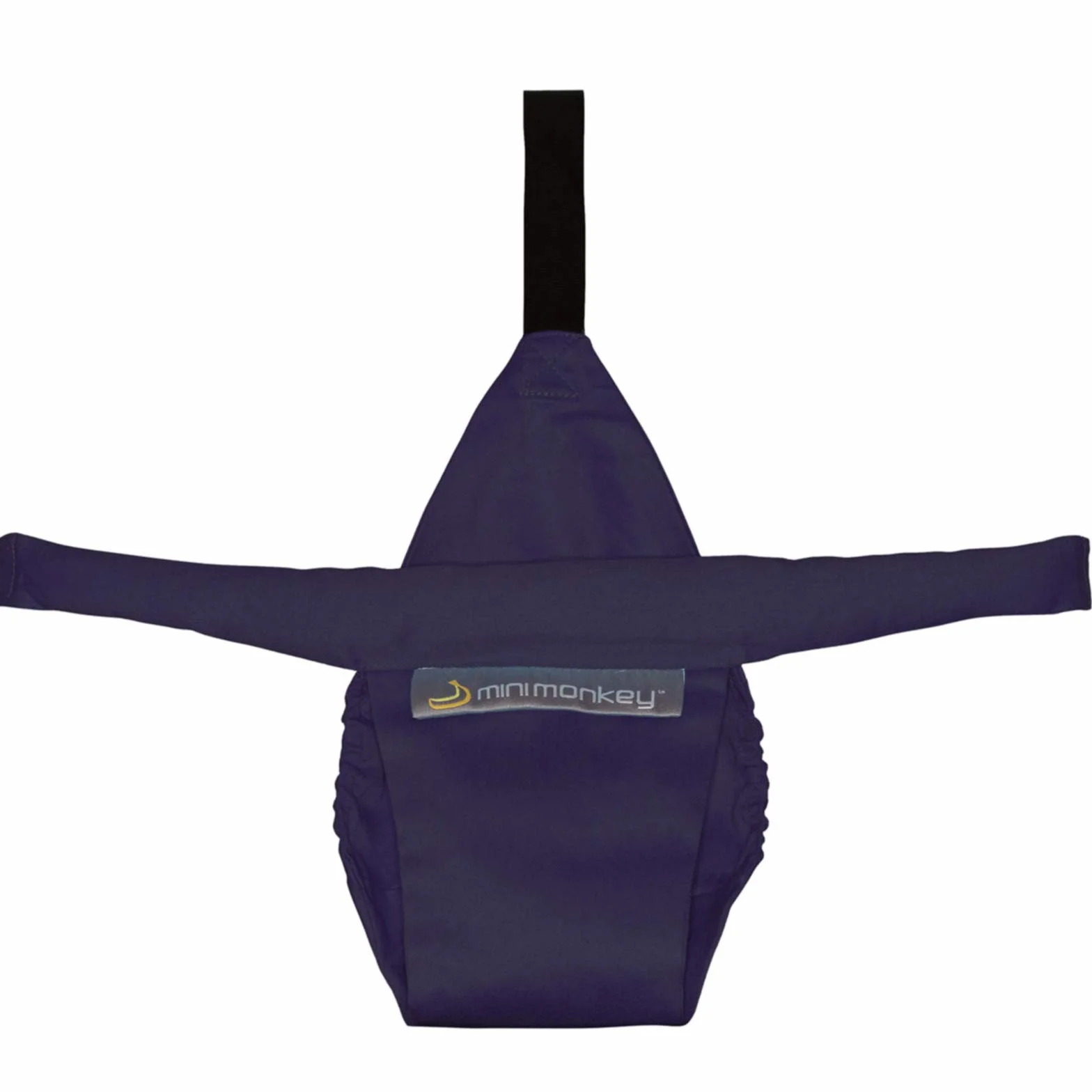 Minimonkey MM-MC-NER Minichair Seggiolino Universale da Tavolo in Cotone, Nera