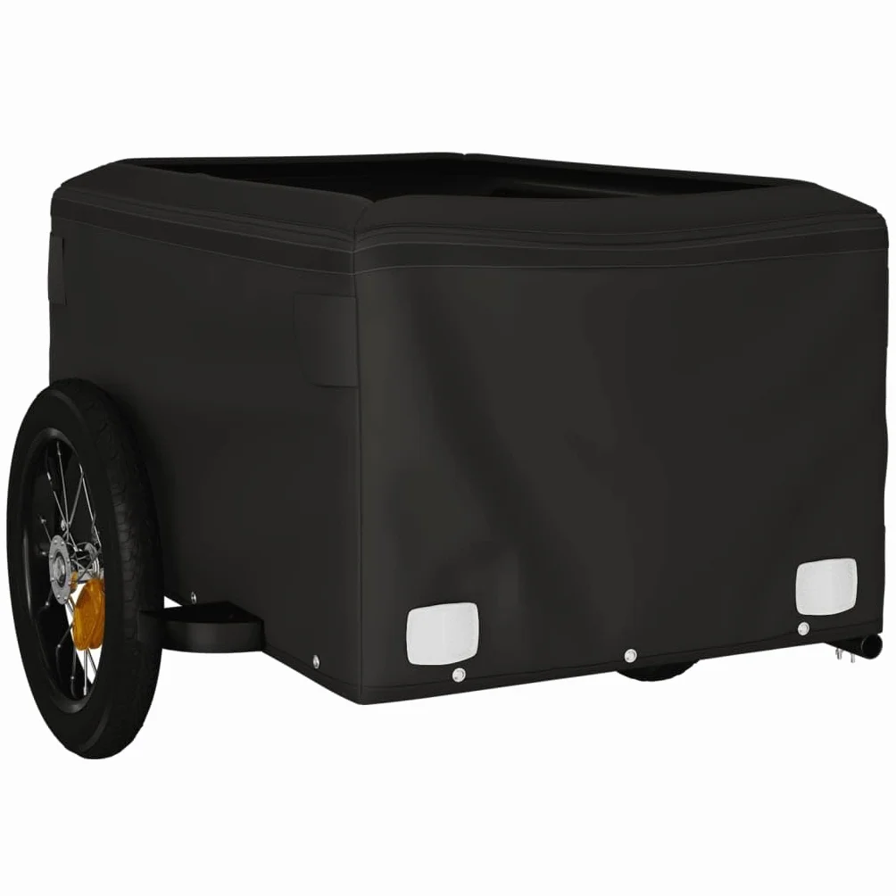 Rimorchio bicicletta nero ferro 30 kg 94080