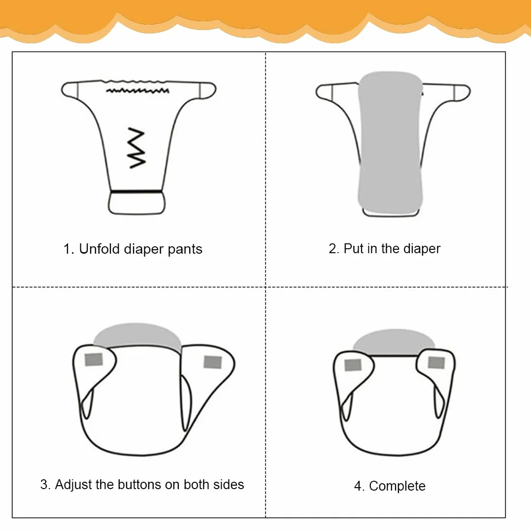 SGERUFZ 2 pezzo Pannolini Lavabili, Riutilizzabile Pannolini da Nuoto, Costume Pannolino Lavabili, Impermeabile Pannolino Piscina (0-3 Anni)
