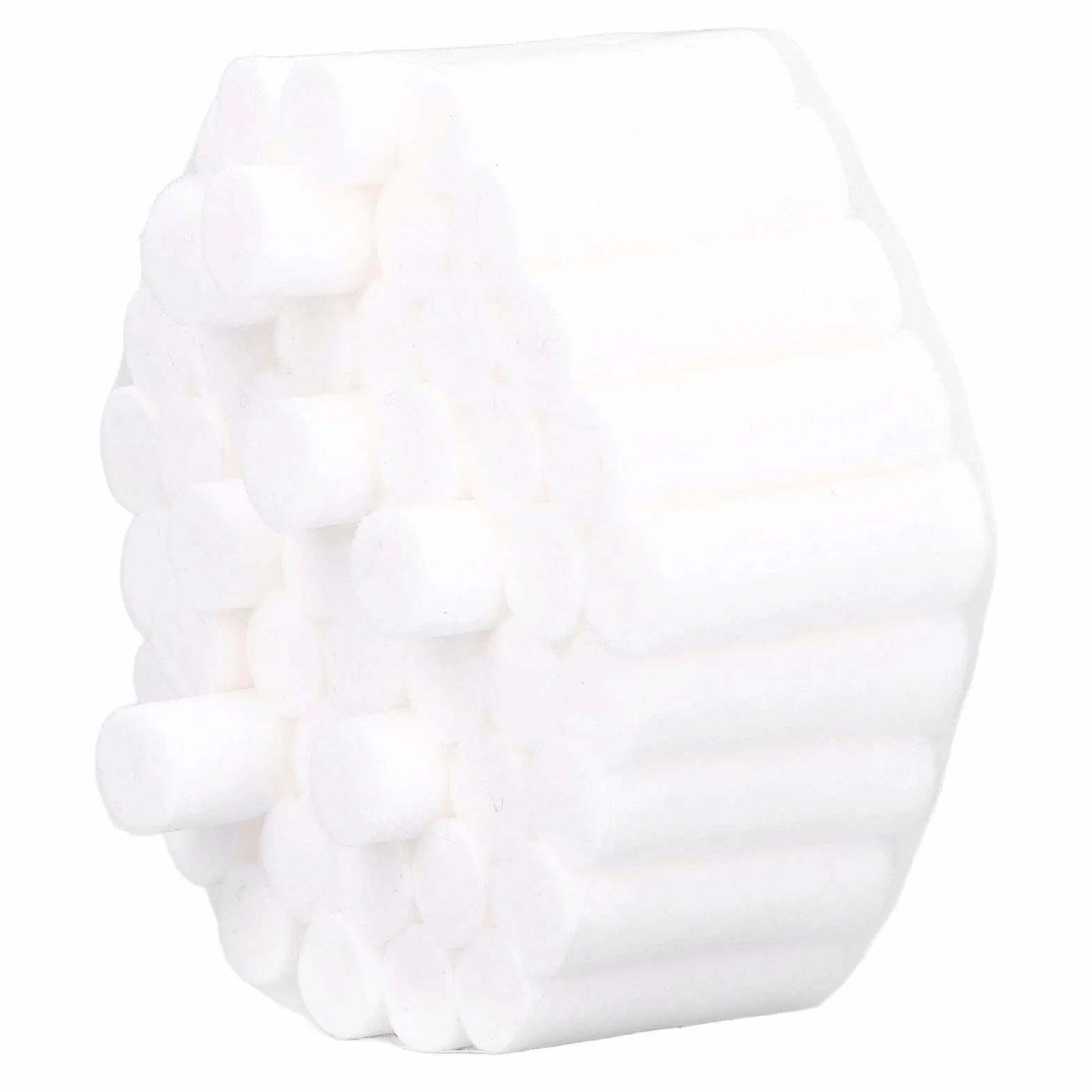 Agatige 100 Pezzi Tappo di sanguinamento nasale per Bambini, tampone di Cotone emostatico Altamente Assorbente per Bocca e Naso