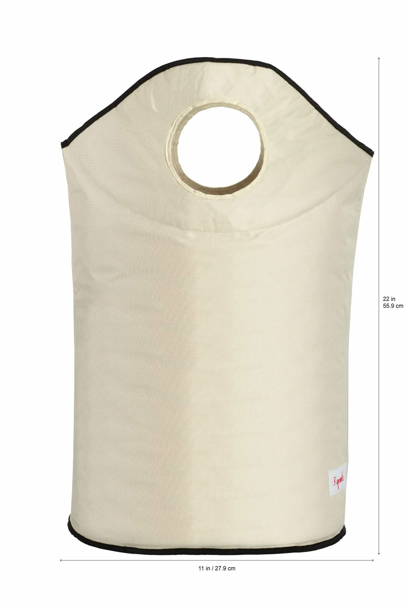 3 Sprouts, Contenitore Portabiancheria da Bagno per Bambini, Ideale per Contenere i Panni in Bagno e in Lavanderia, Decorata con Leone, con Imbottitura, 48x28x56 cm
