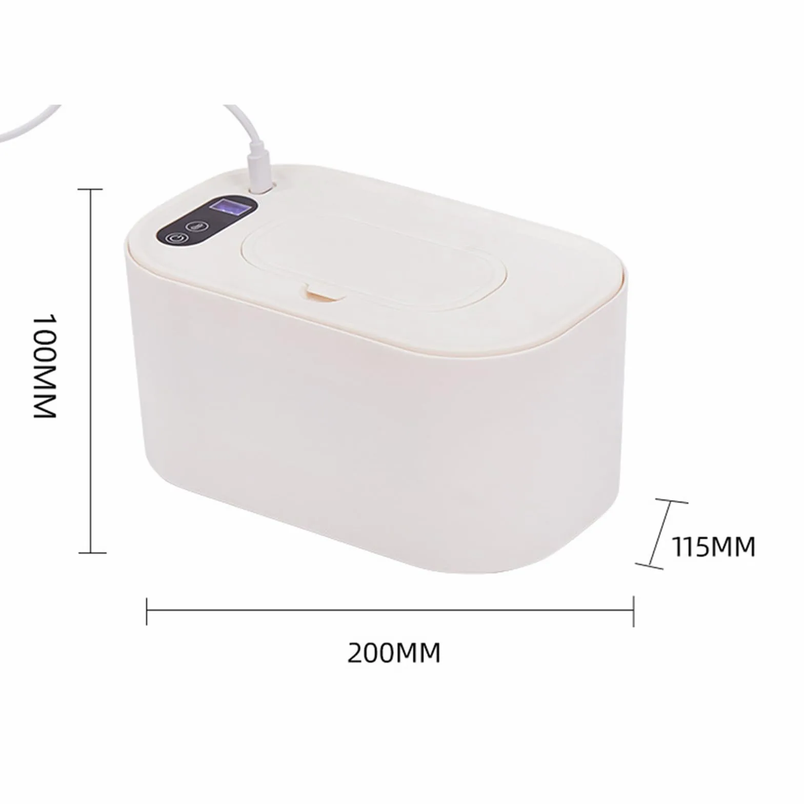 Scaldabagno portatile con 80, grande capacità, B | Temperatura costante, display a LED regolabile a 5 livelli, grande capacità può contenere 80, sicuro e portatile