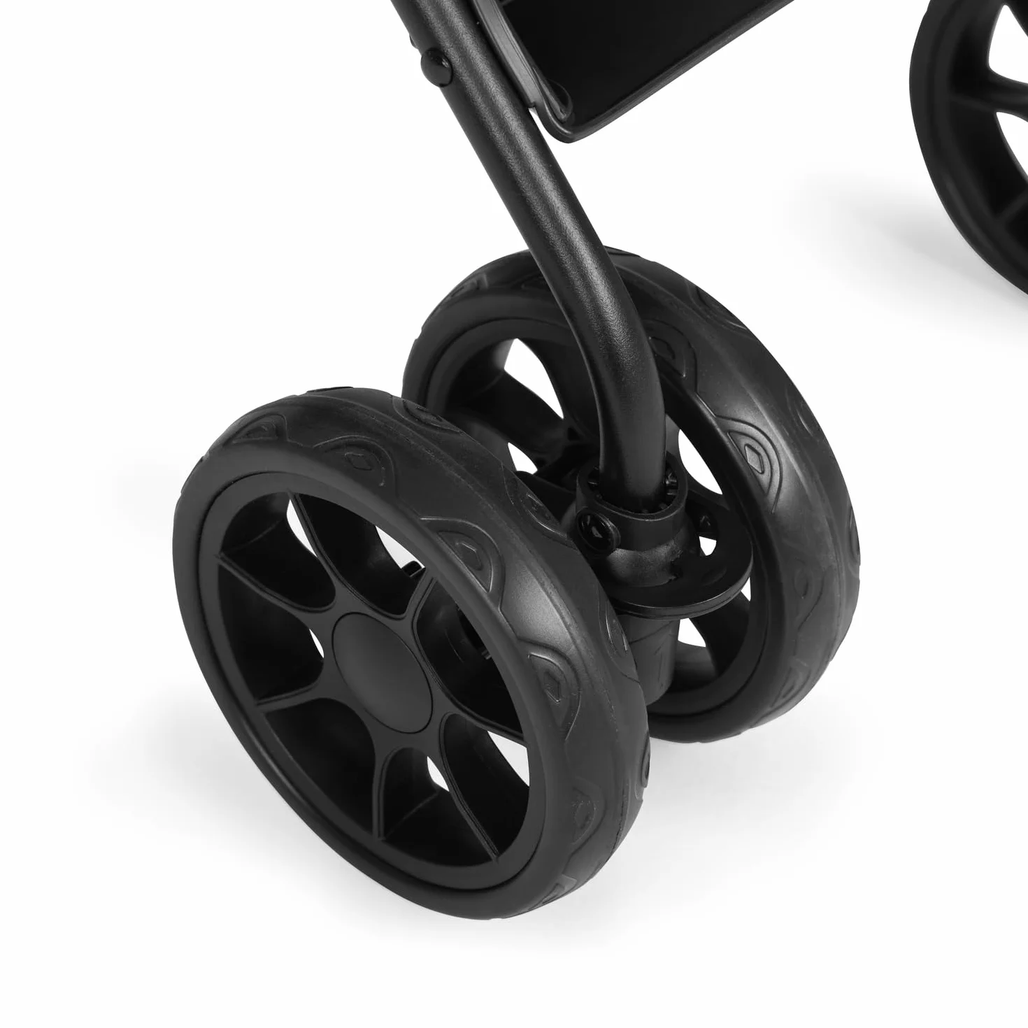 hauck Fold N Care, Blackberry - Passeggino a Ombrello per Bambini da 6 Mesi fino a 22 kg, Pieghevole e Leggero (7,6 kg), Schienale Reclinabile, Cappottina UPF 50+, Cesto XL, Ruote EVA Piroettanti