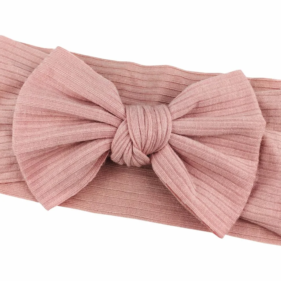 2 Pezzi Fascia Elastica, Accessori Neonata, Fascette Per Capelli Per Fiocchi, Regalo Per Bambini Per Foto,Bianco Baby Girl Fasce in nylon Bowknot Fasce elastiche