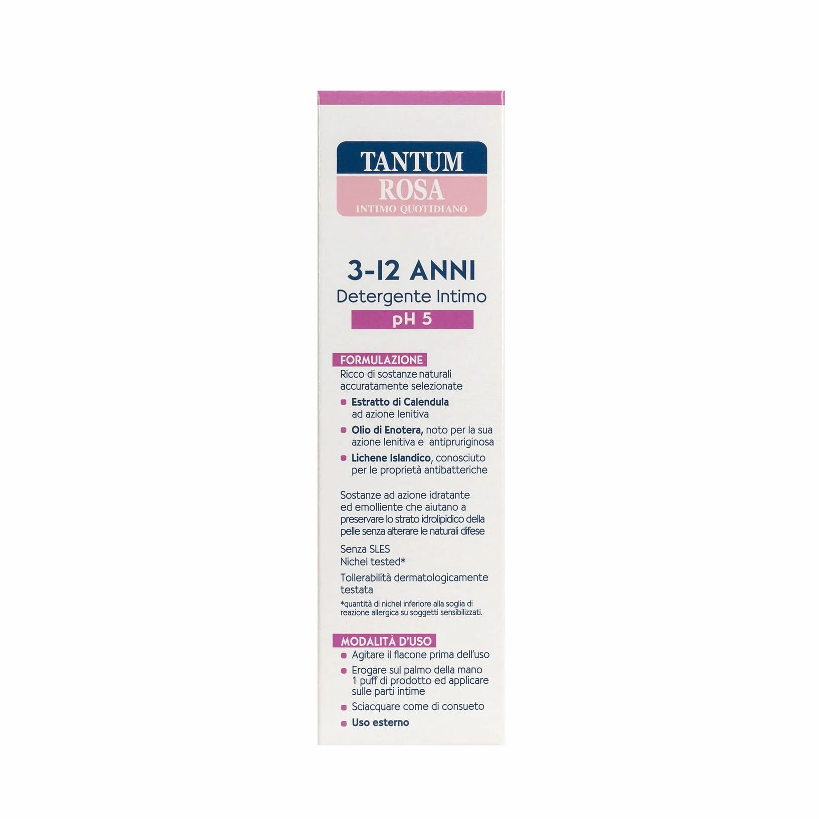 Tantum Rosa Detergente Intimo 3-12 Anni - 200 ml