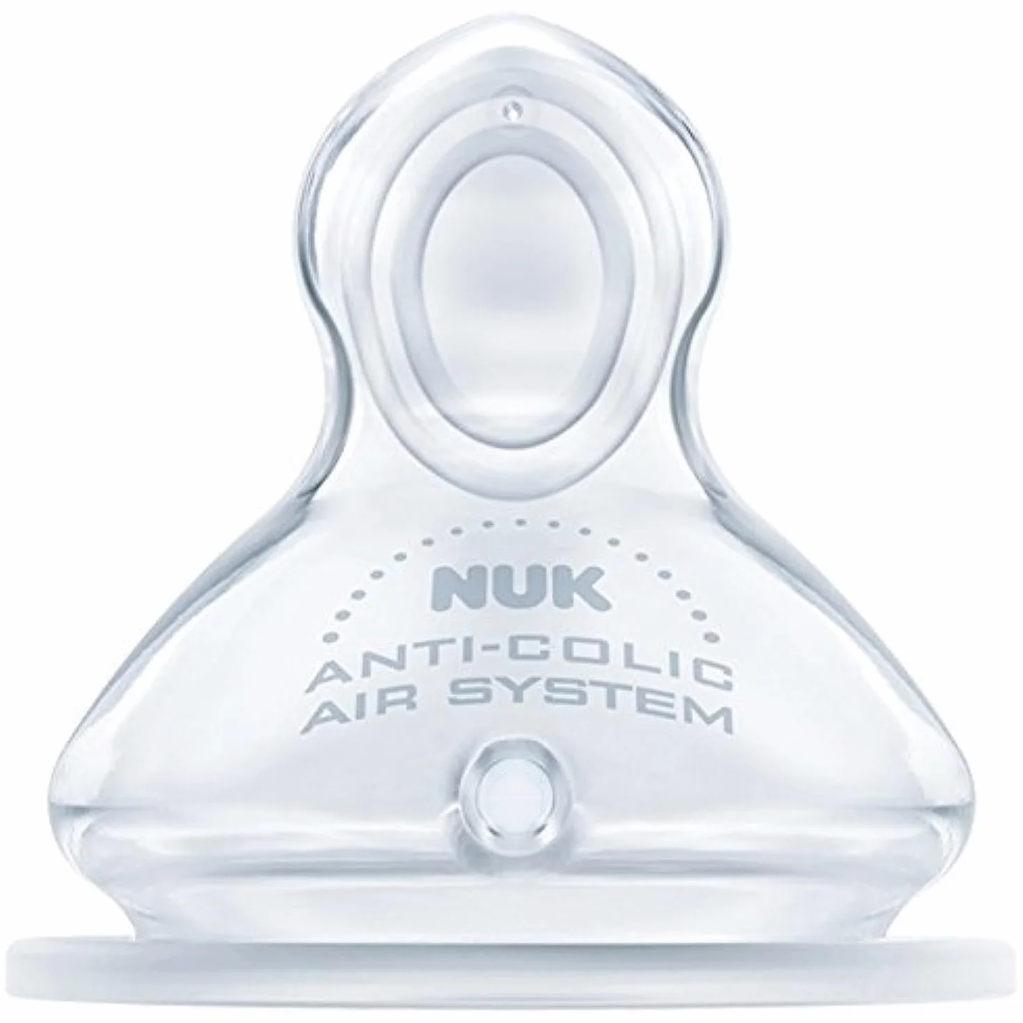 NUK Tettarella anticolica in silicone, set da 2 pz