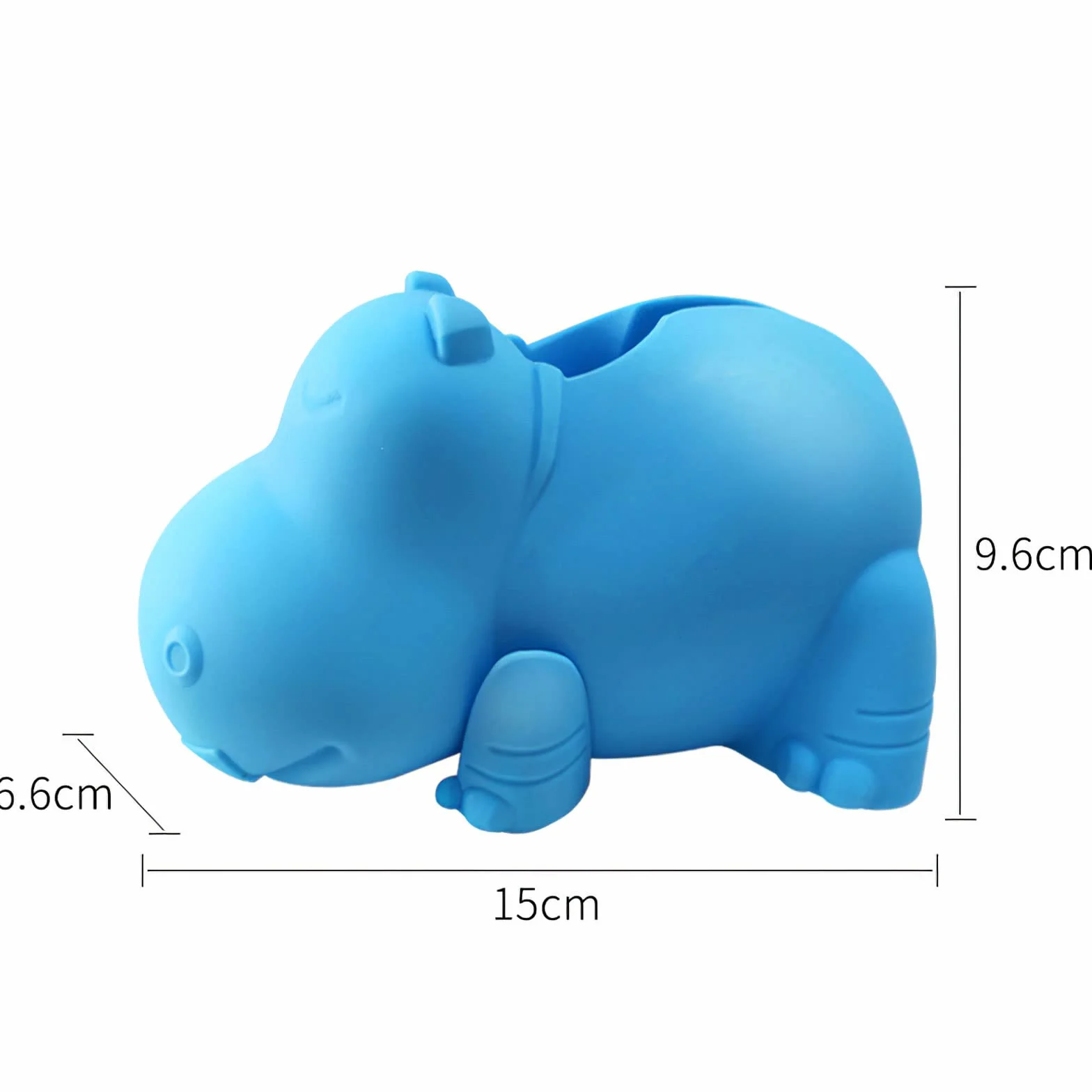 Copertura per Rubinetto Della Vasca Da Bagno, Copertura per Rubinetto Dell'acqua Con Ippopotamo in Stile Cartone Animato, Copribocca Protettiva per Doccia per Bambini Misura Universale