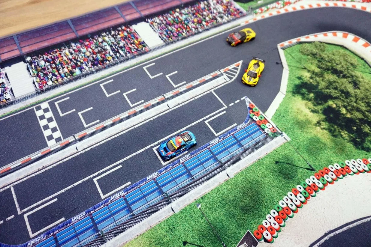 tappeto stradale per bambini, ideale per giocare con auto. Tappeto antiscivolo per cameretta con circuito Race Track in stile Formula 1. 180 × 120 cm