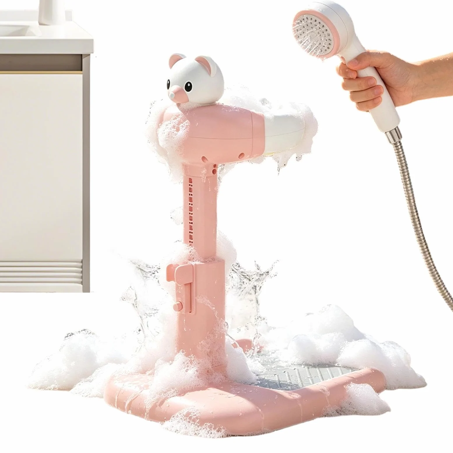 Supporto per vasca da bagno per bambini, , facile da lavare | Assistente in piedi per il bagno per ragazzi ragazze nuovi genitori nonni piccolo appartamento viaggio